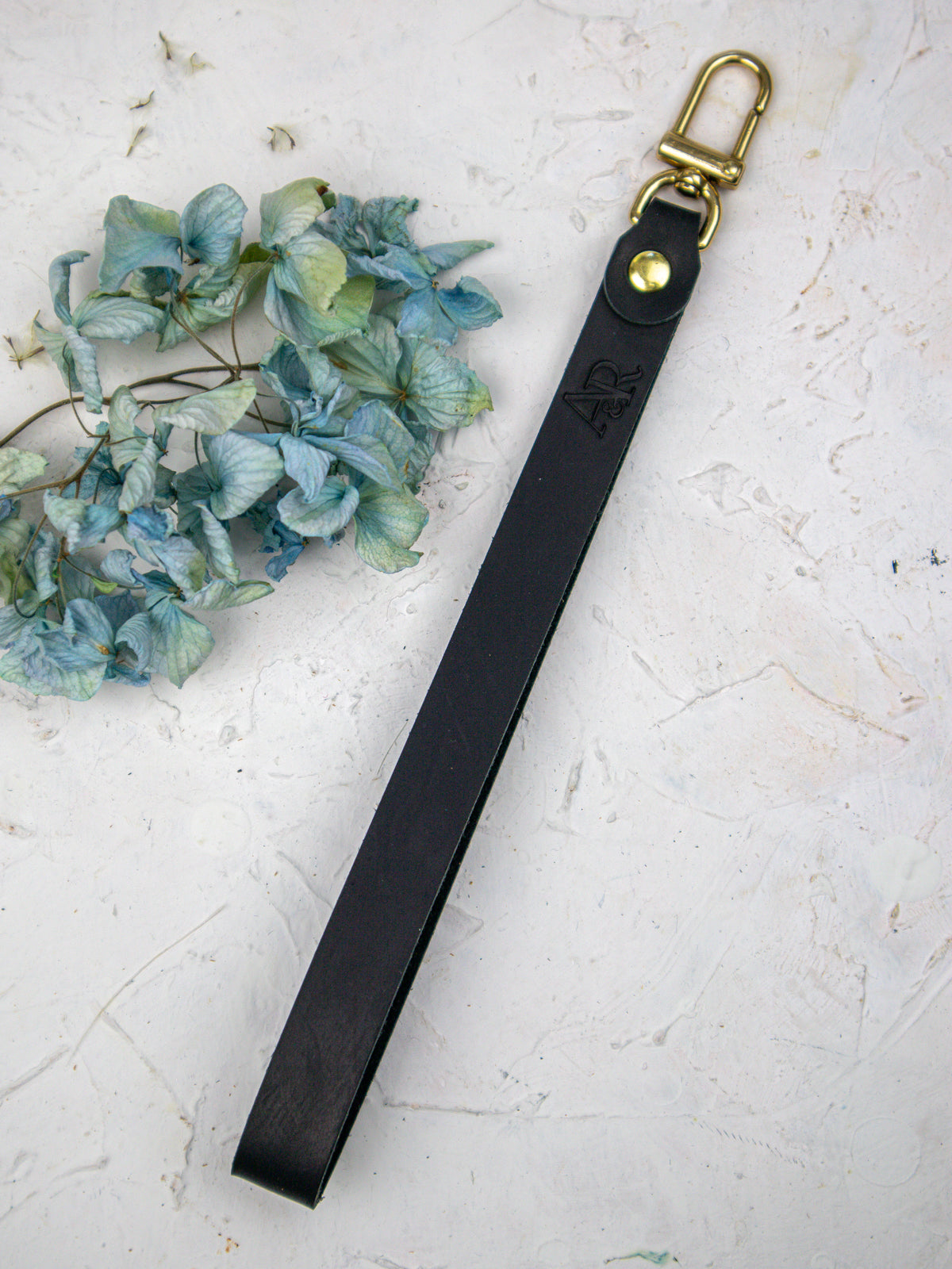 Leather Wristlet Strap