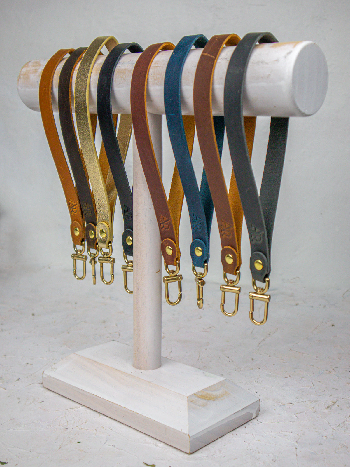 Leather Wristlet Strap