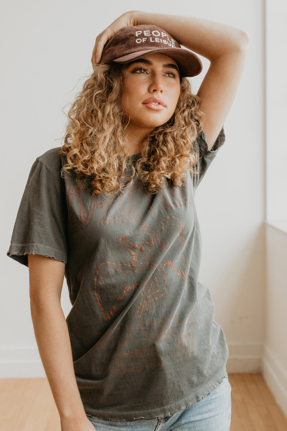 Led Zeppelin Sunkissed Boyfriend Tee by People of Leisure