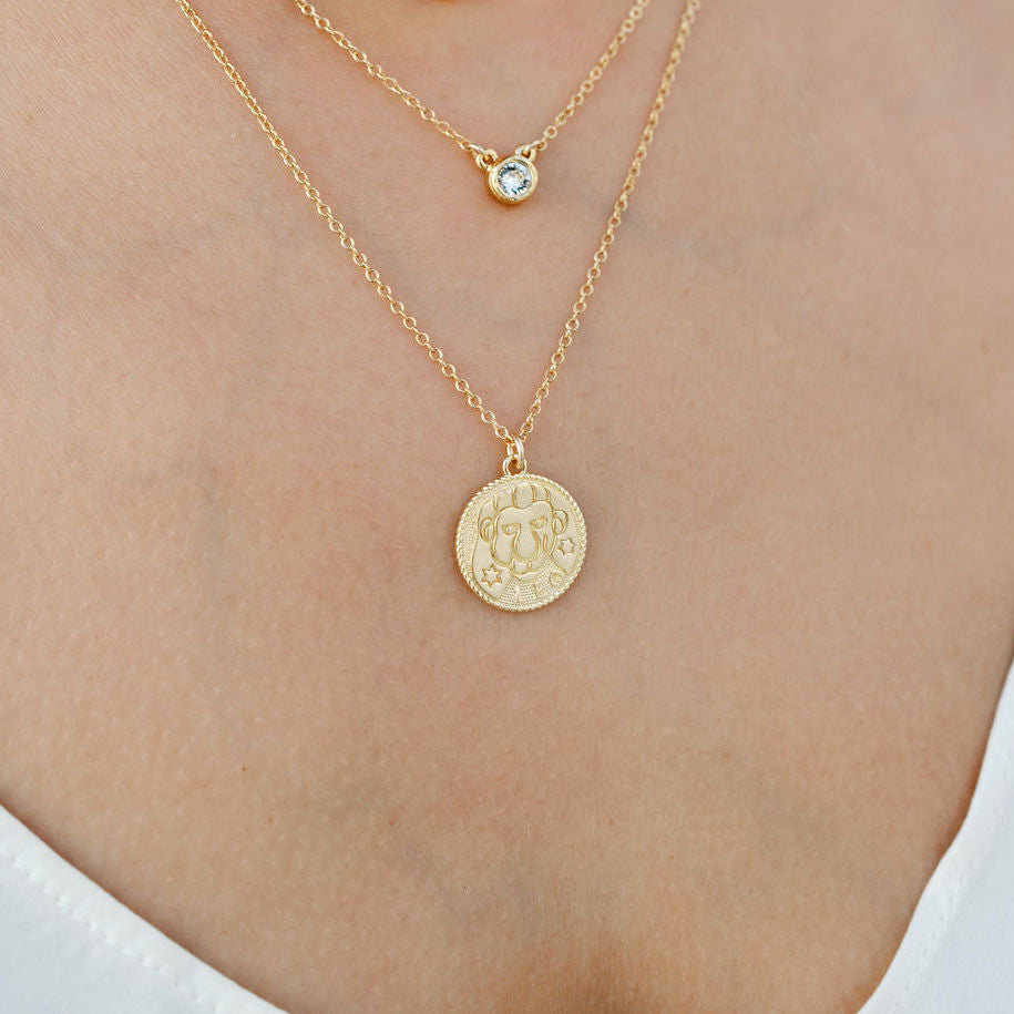 Leo Zodiac Necklace
