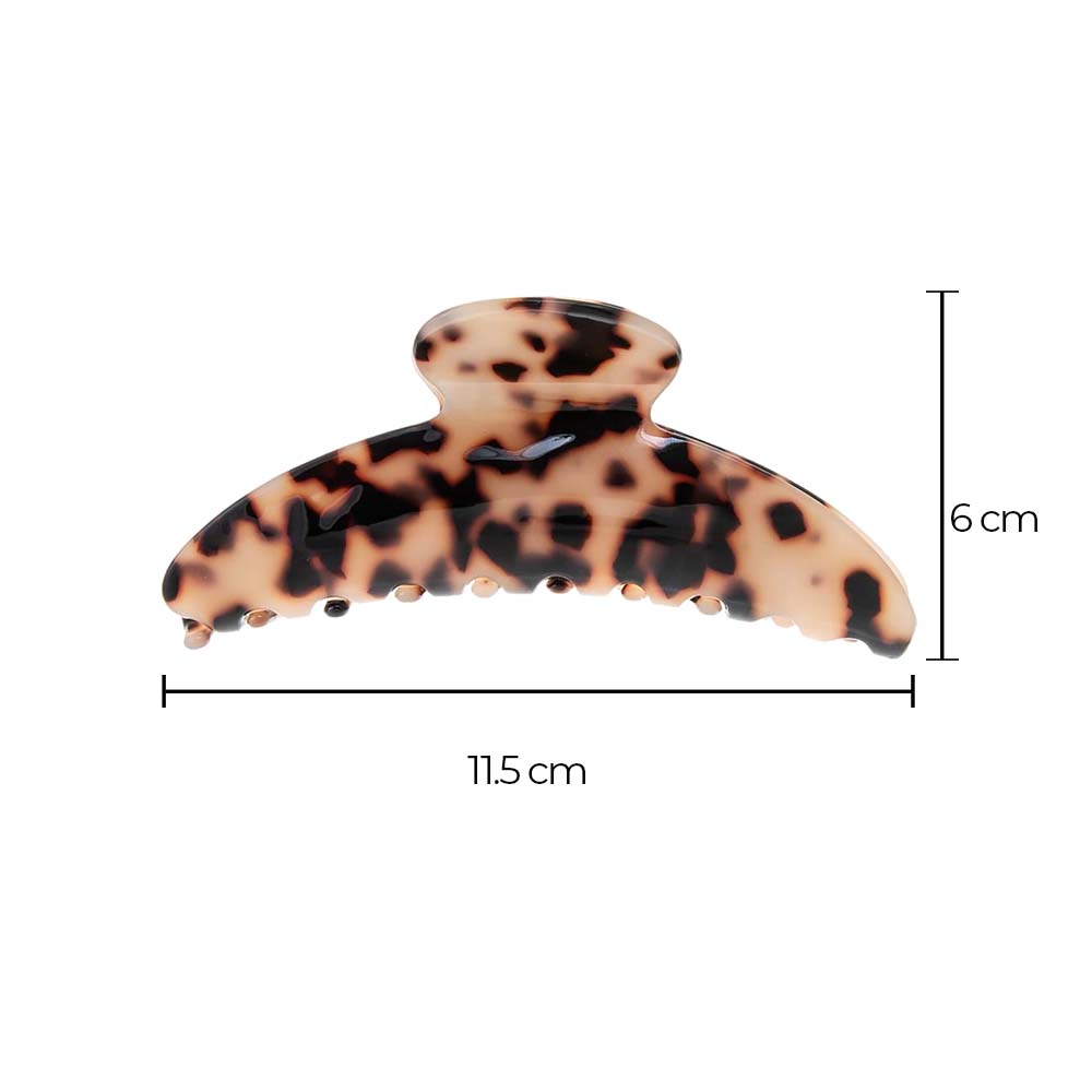 Jumbo Curved Classic Hair Claw Clip - Adina's Jewels