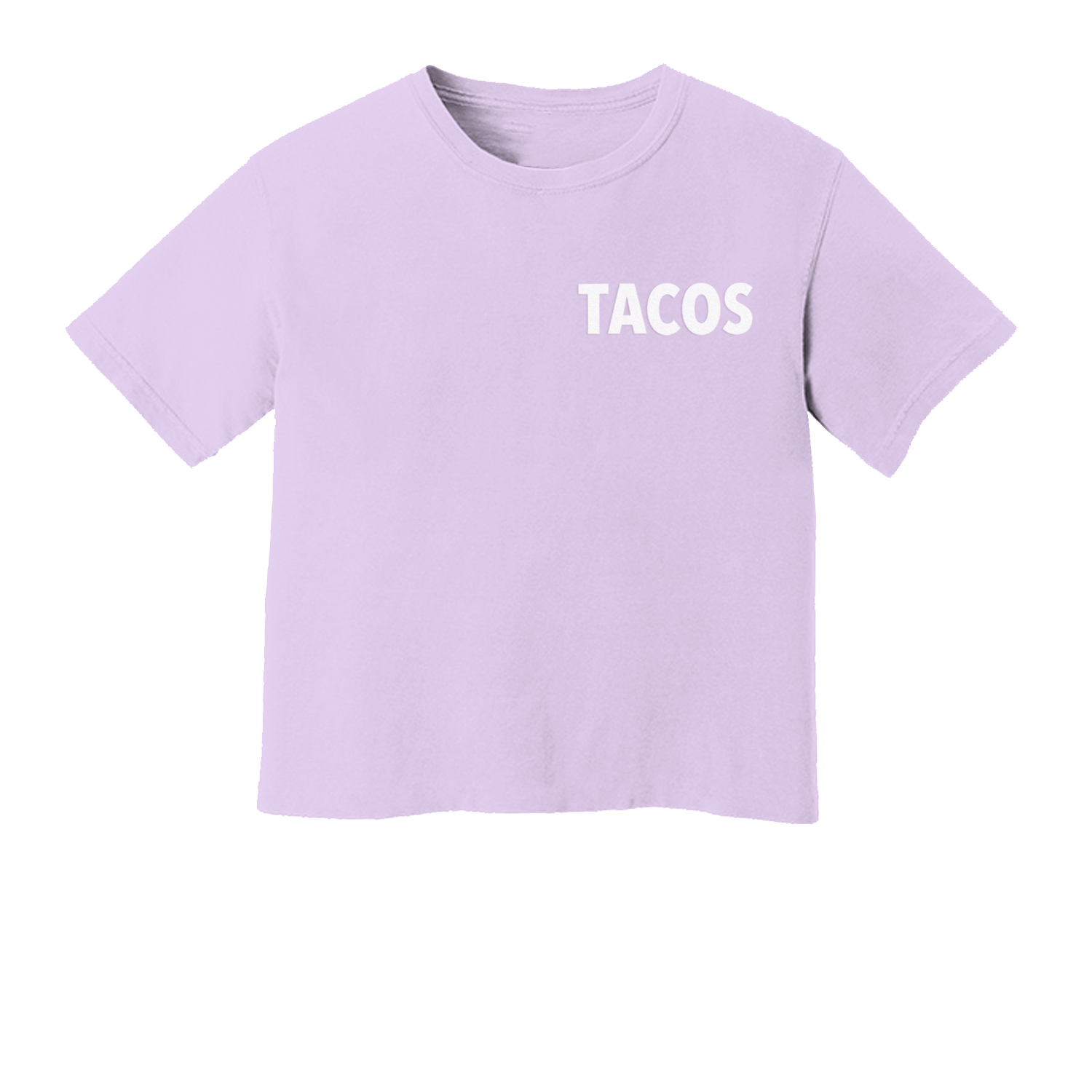 Tacos Washed Crop Tee
