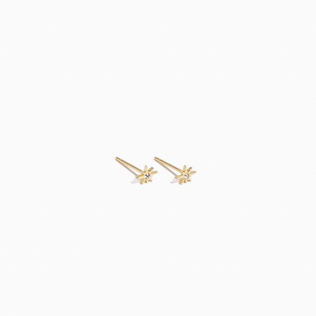 Solid Gold Little Dipper Studs