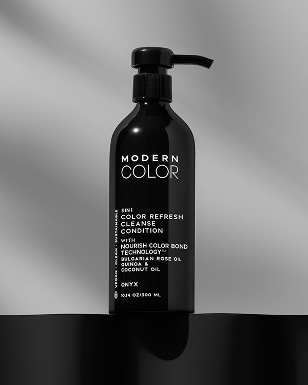 3-In-1 Hair Color Refresh + Cleanse + Condition - Onyx