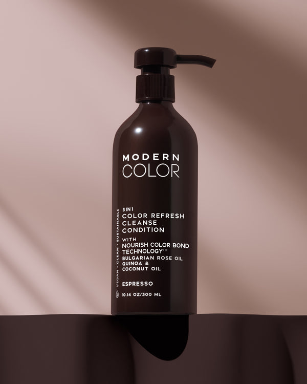 3-In-1 Hair Color Refresh + Cleanse + Condition - Espresso