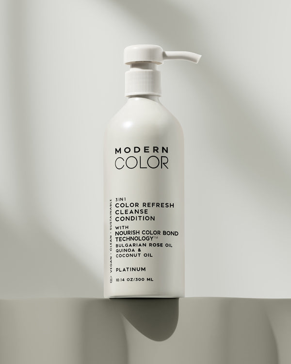 3-In-1 Hair Color Refresh + Cleanse + Condition - Platinum