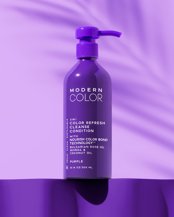 3-In-1 Hair Color Refresh + Cleanse + Condition - Violet