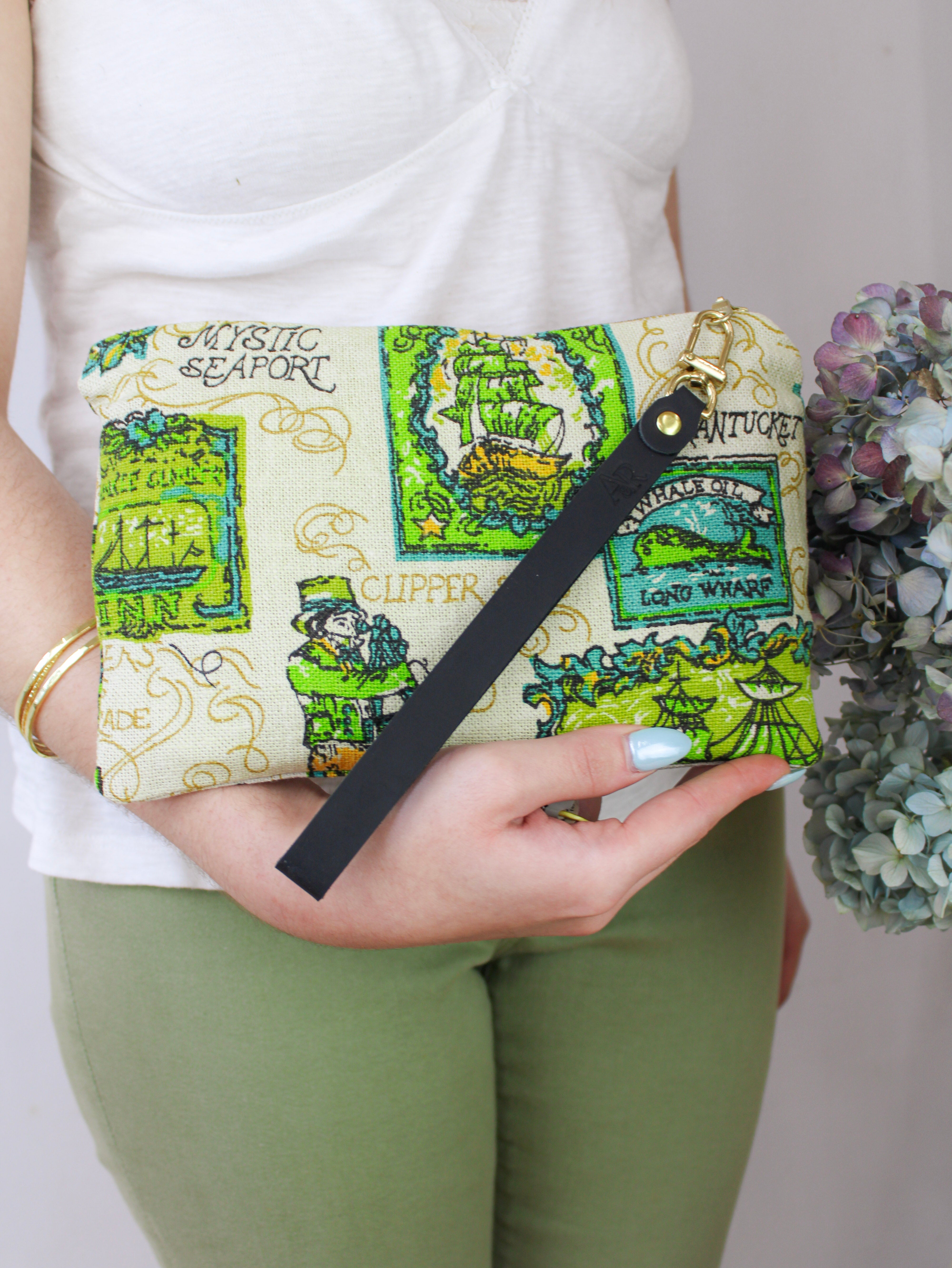 Maritime Heritage Wristlet Purse