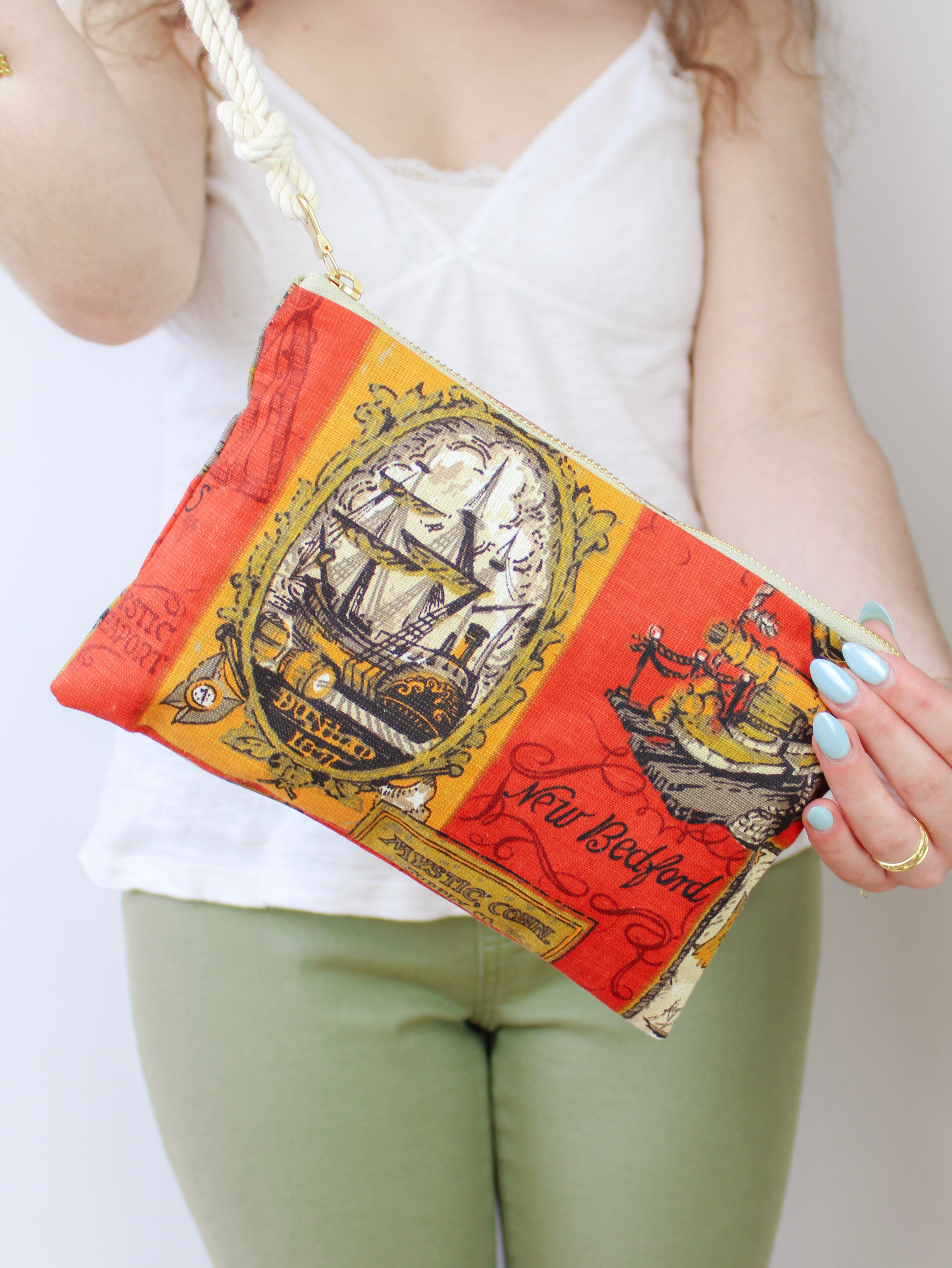 Maritime Heritage Wristlet Purse
