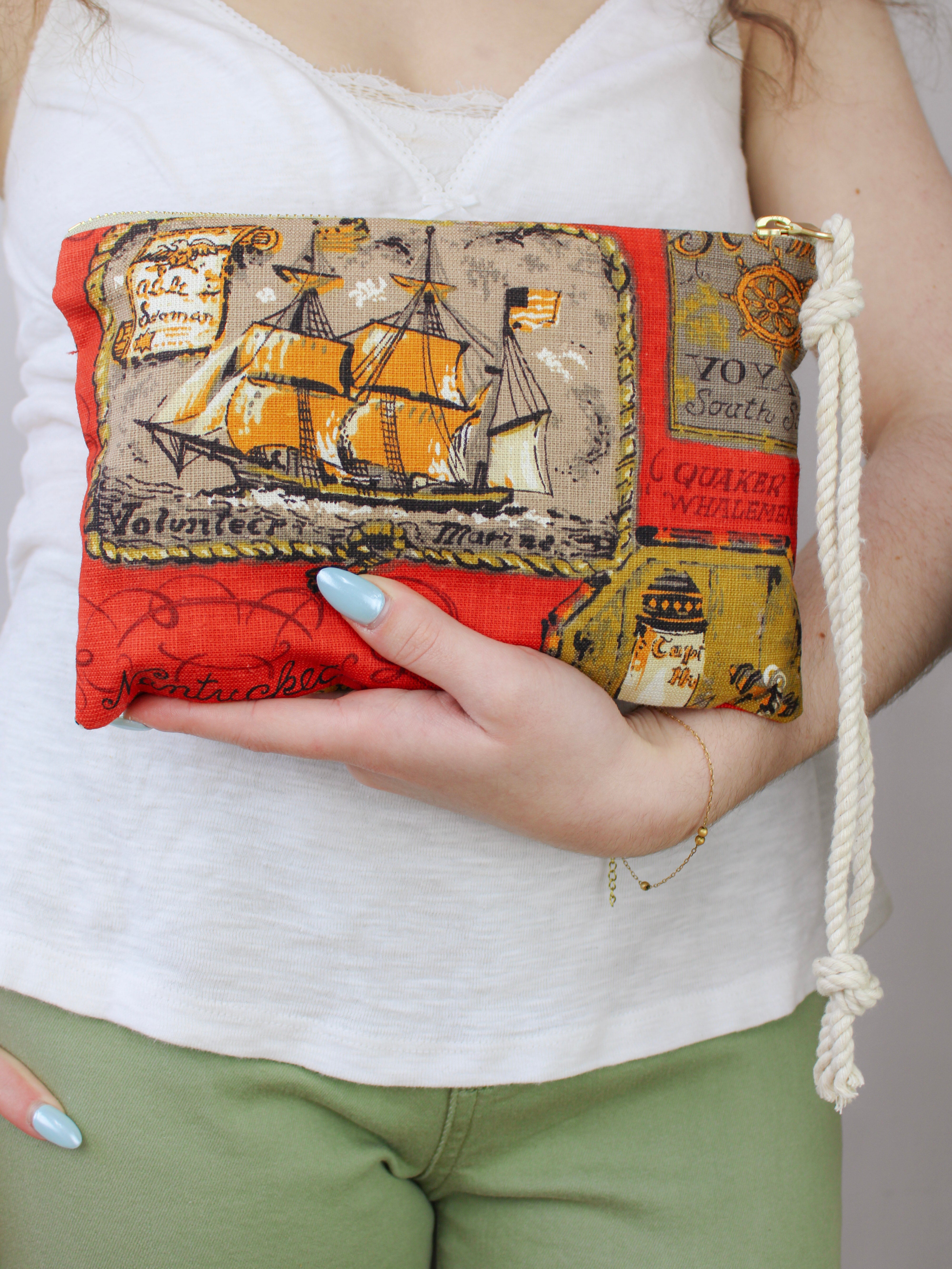 Maritime Heritage Wristlet Purse