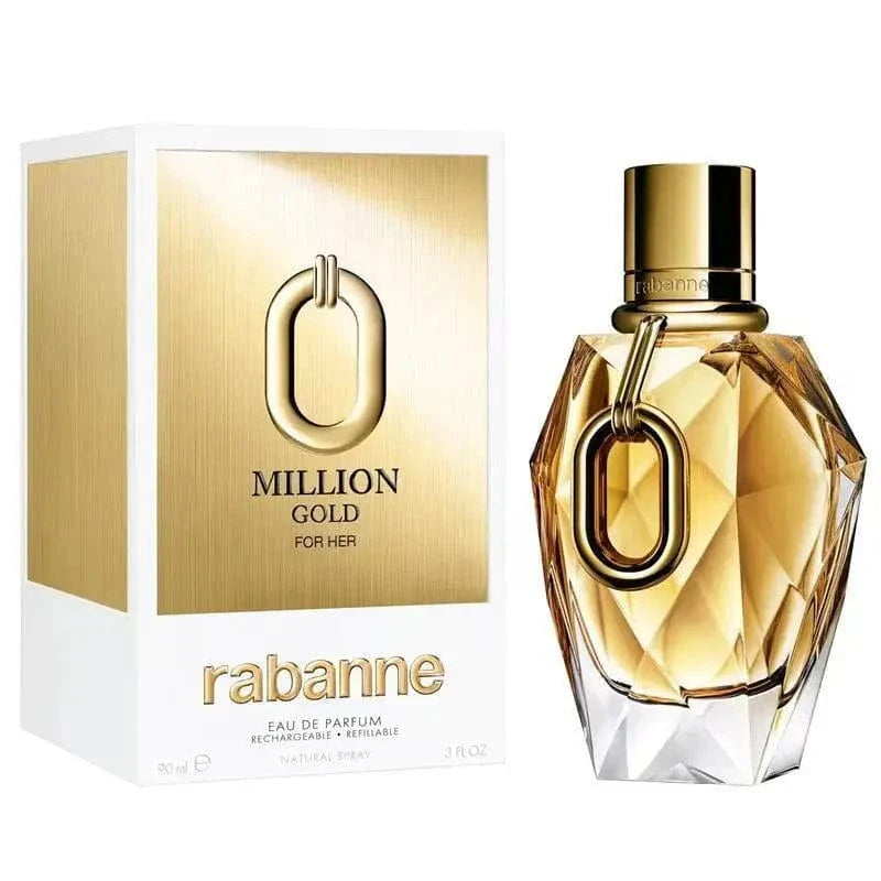 Million Gold By Paco Rabanne For Women 3.0oz EDP Spray
