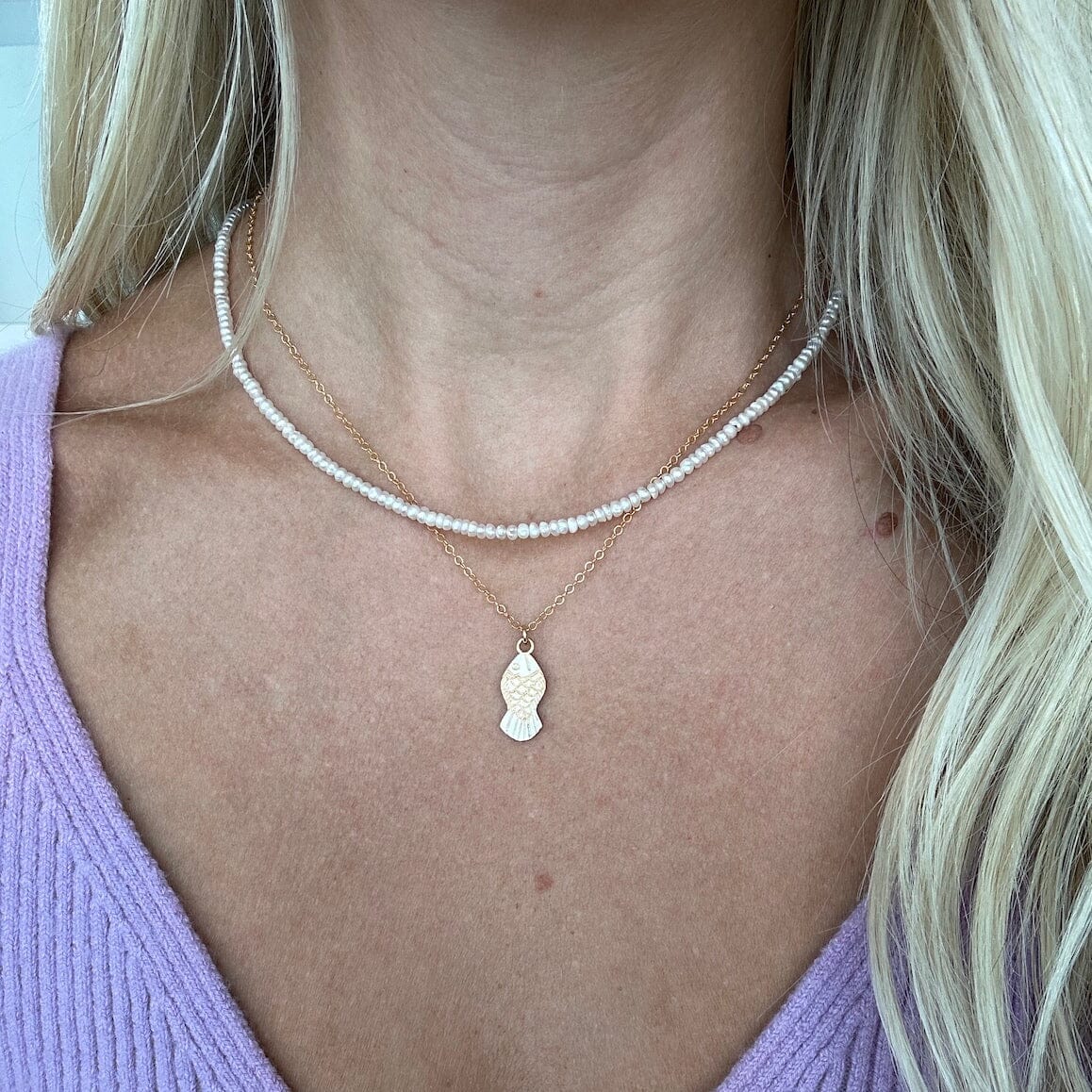 Mini Pearl Necklace