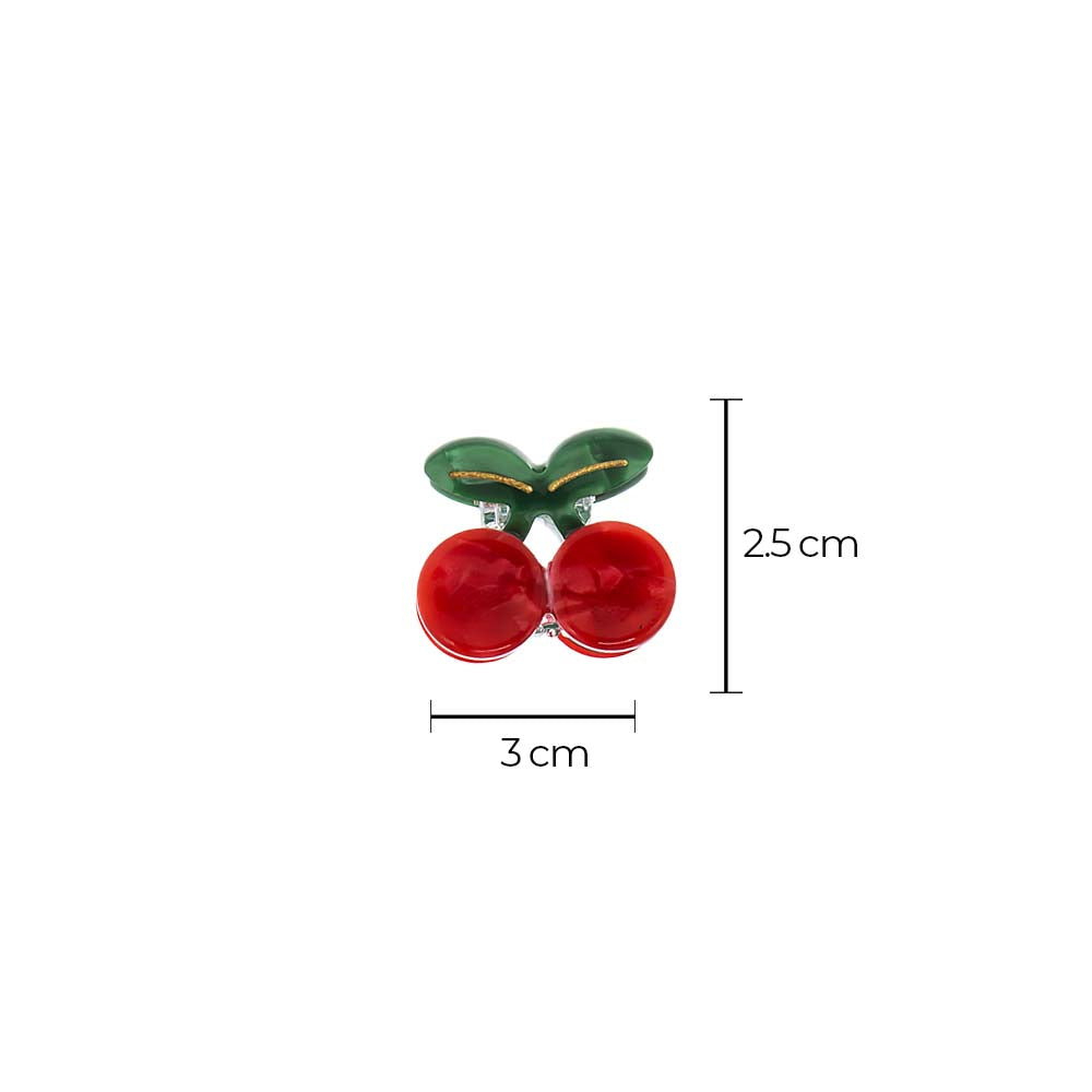 Mini Multi Fruit Hair Clip Set - Adina's Jewels