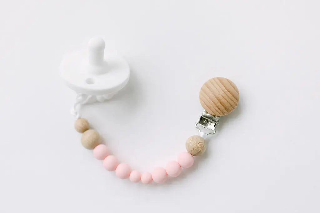 Pacifier Clip - Pink