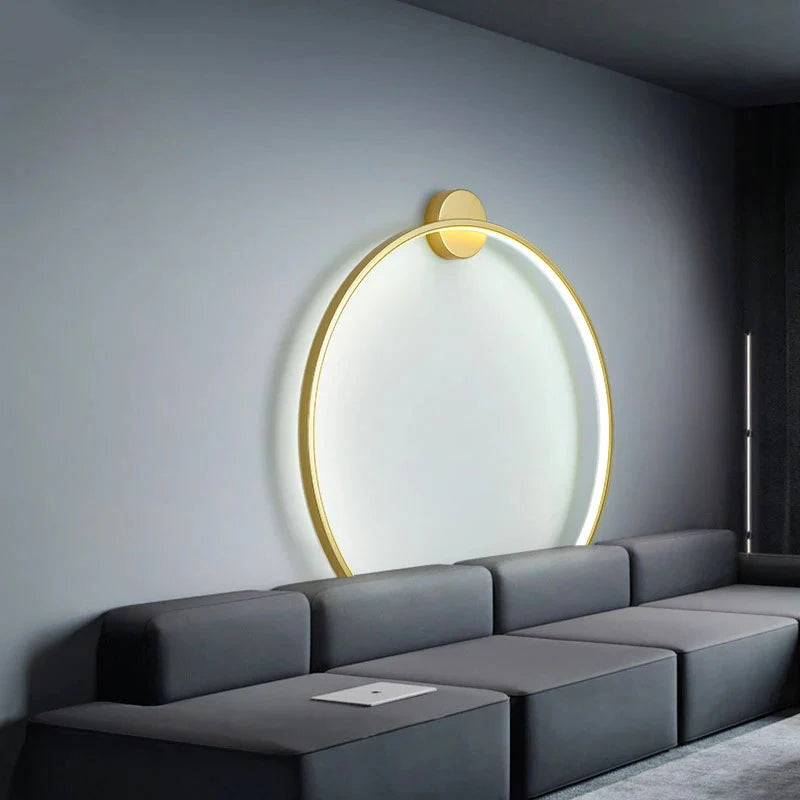 Modern Simple Circle LED Wall Lights | 3CARATS