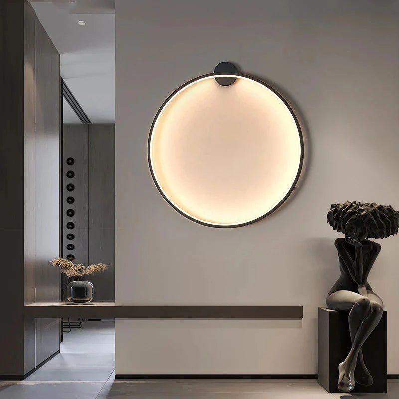 Modern Simple Circle LED Wall Lights | 3CARATS