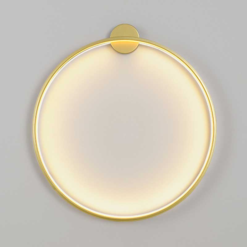 Modern Simple Circle LED Wall Lights | 3CARATS