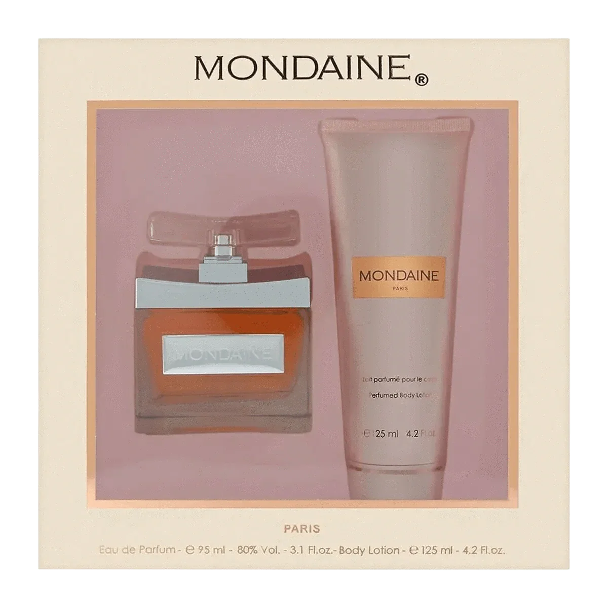 Mondaine By Paris Bleu For Women 2Pcs Set EDP Spray