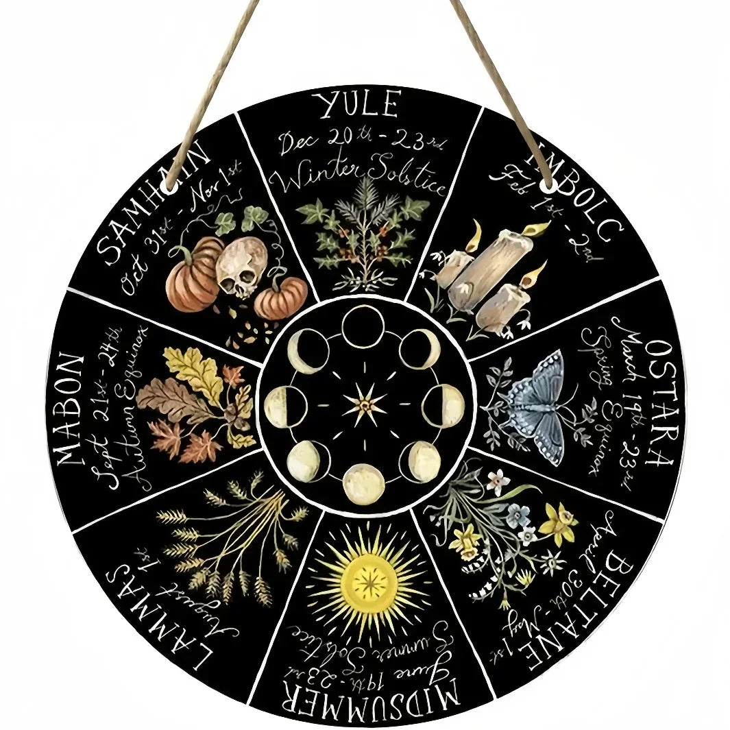 Wheel of The Year Pagan Calendar