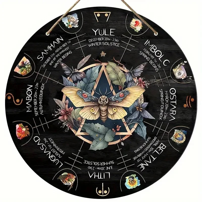 Wheel of The Year Pagan Calendar