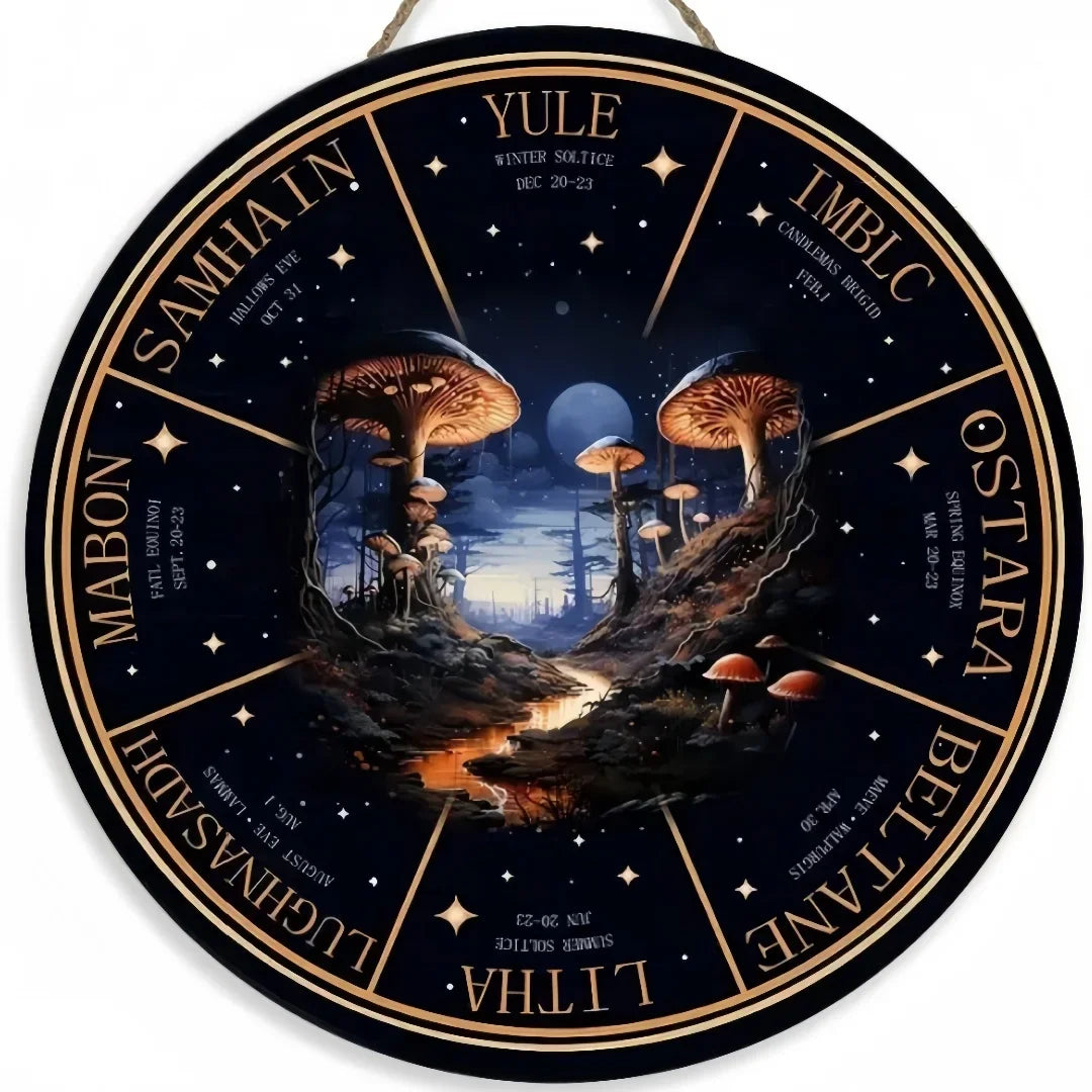 Wheel of The Year Pagan Calendar