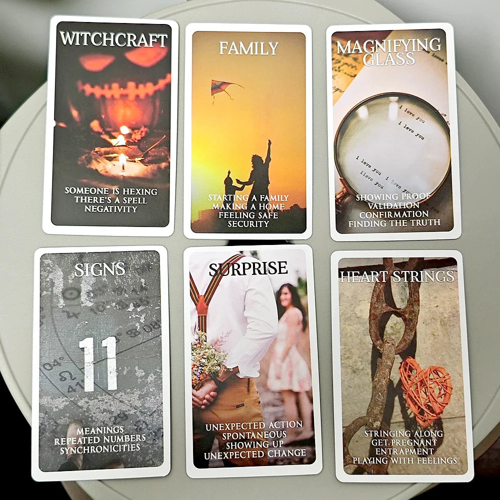 Mystic Black Rose Oracle Deck