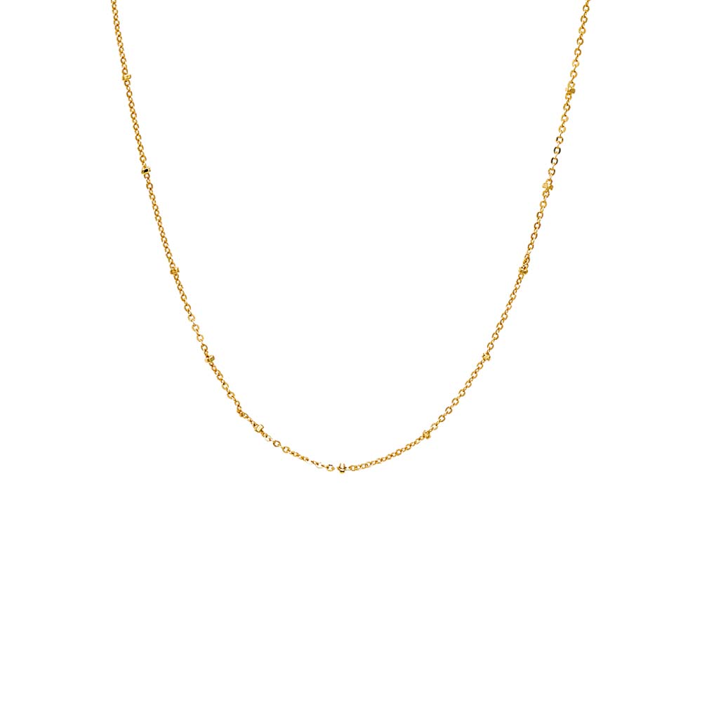 Solid Ball Chain Necklace