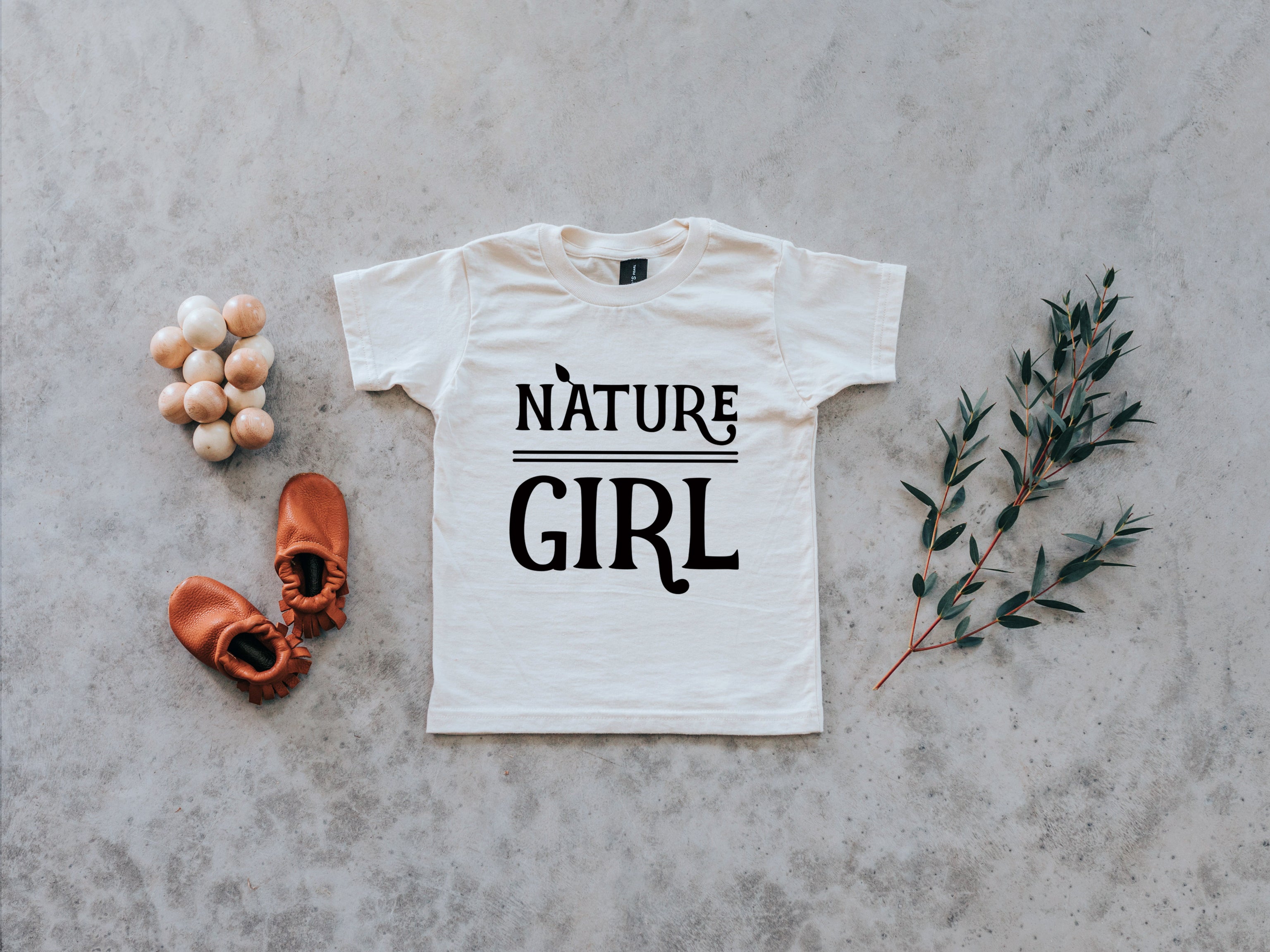 Nature Girl Organic Kids Tee