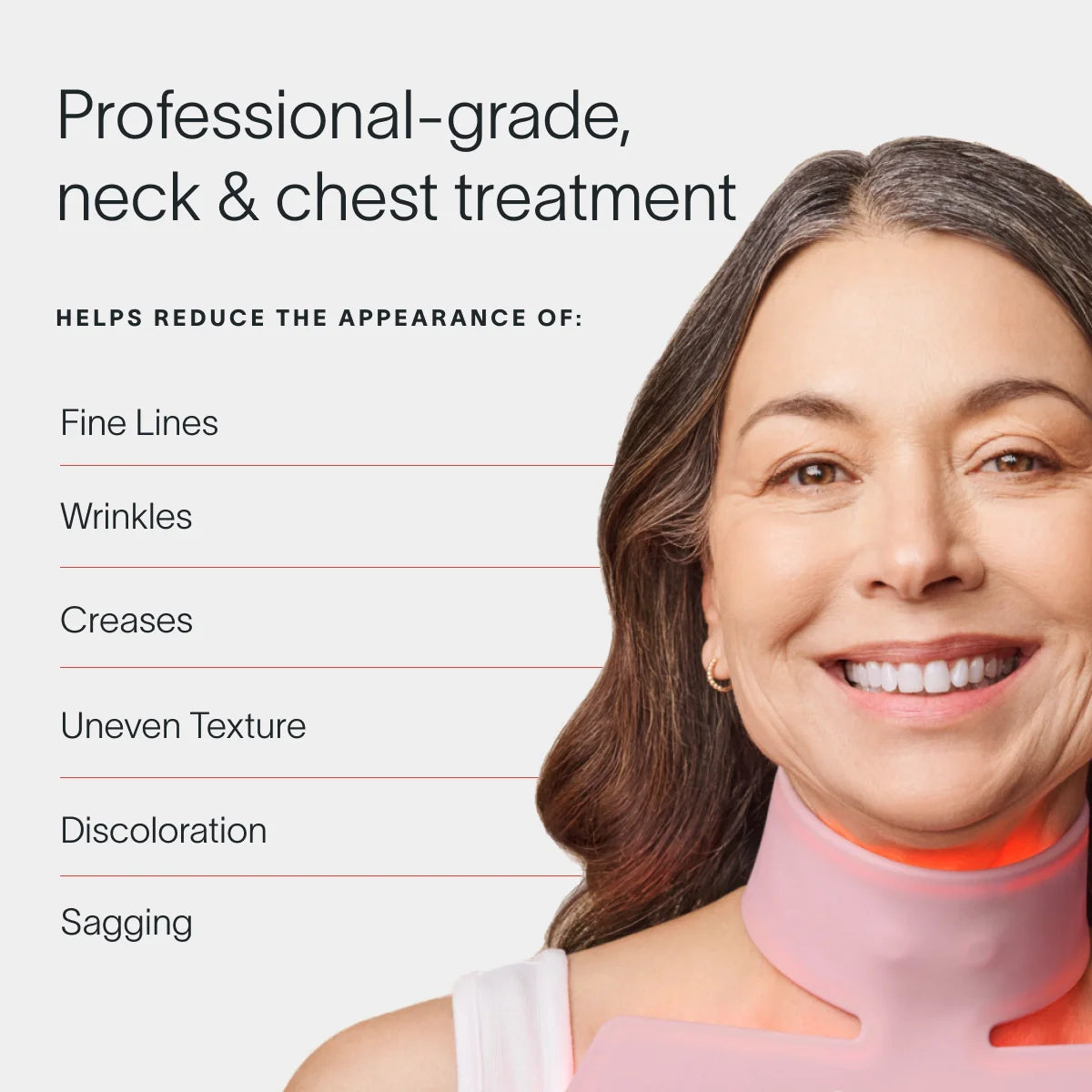 Neck & Chest LED Mask w/ LightBoost Cream Kit