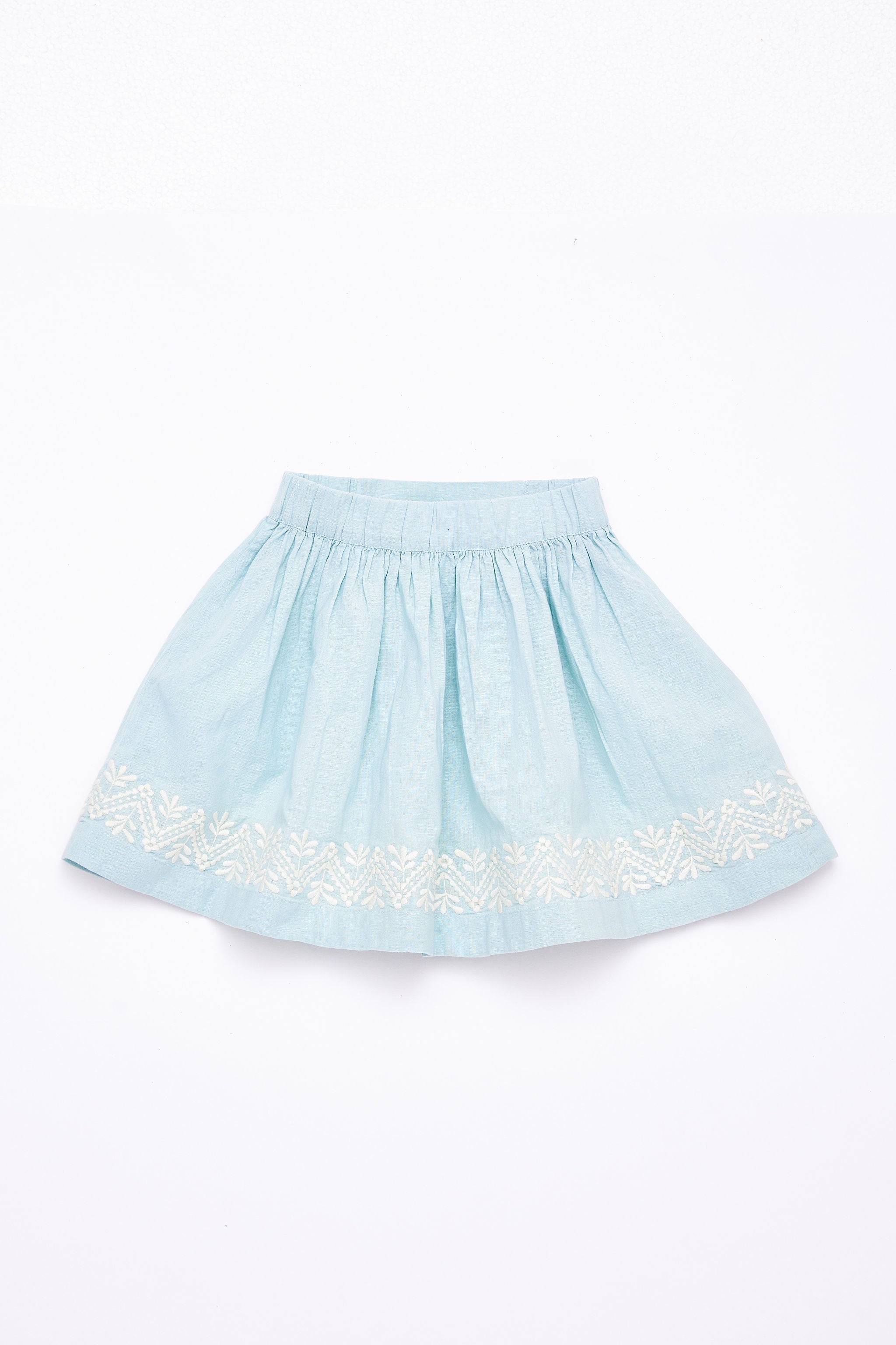 Marguerite Skirt - Blue Sky