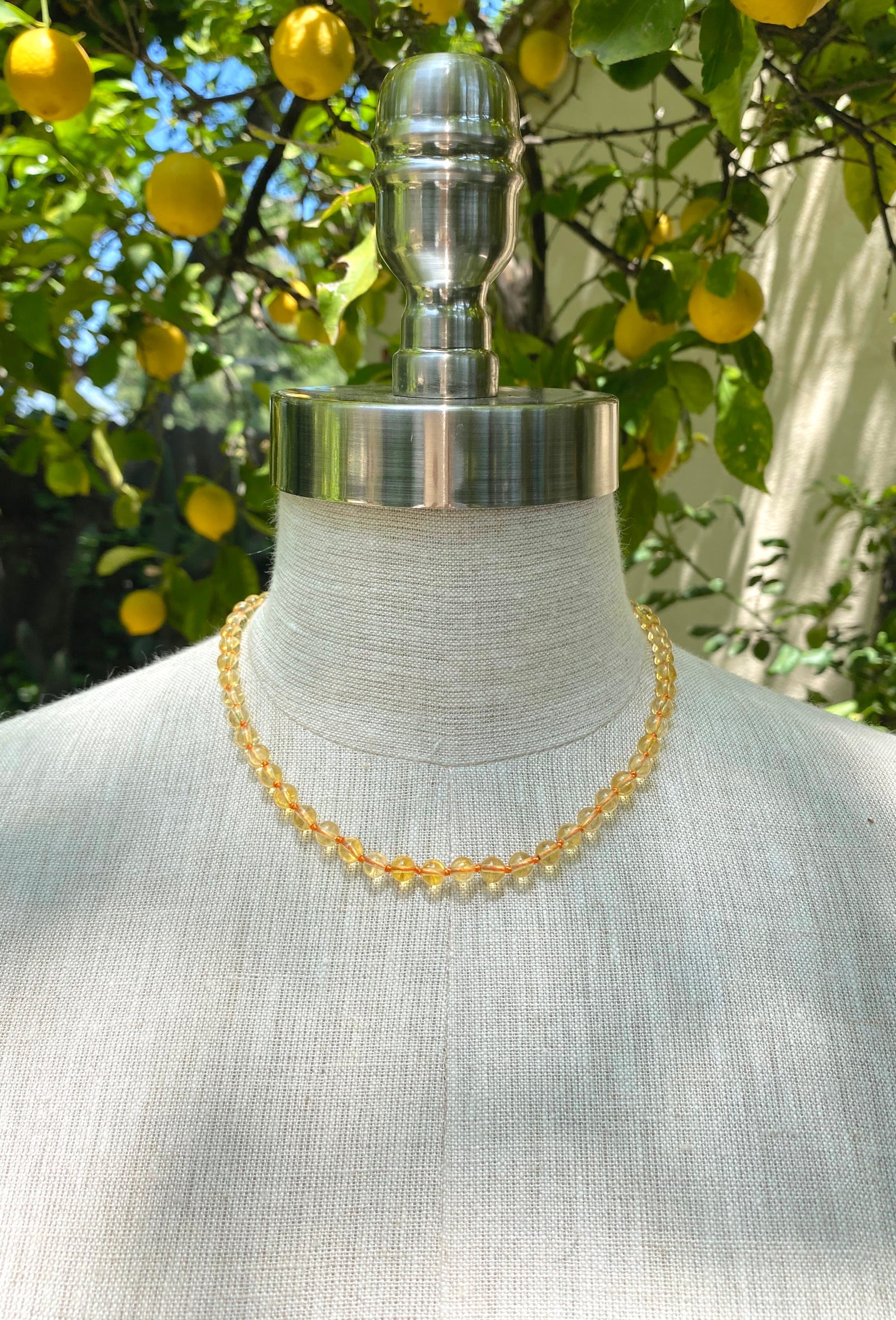 The Orange Marmalade Necklace