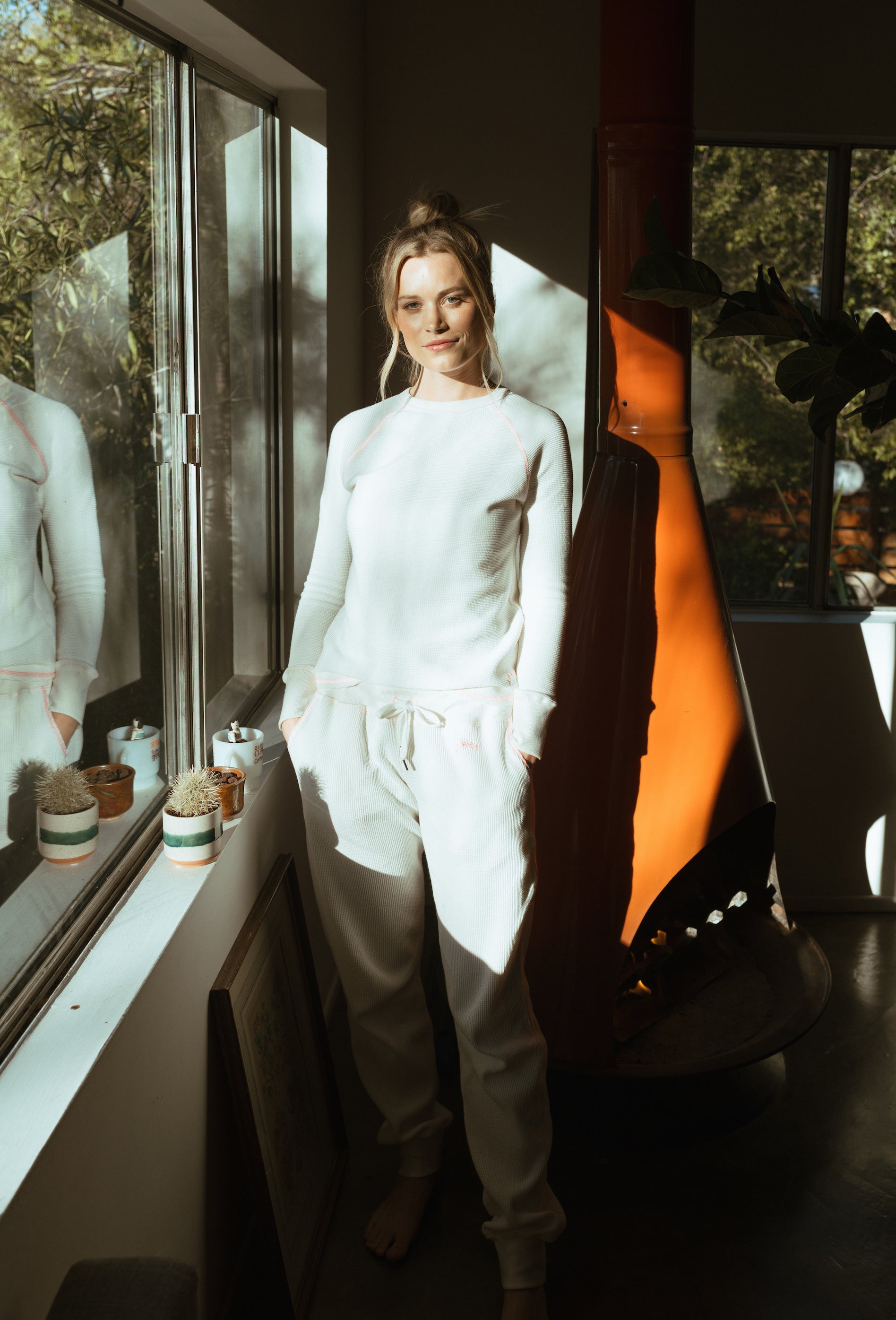 The Chalet Thermal Top - Organic Natural