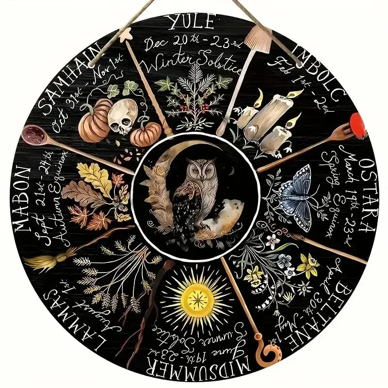 Wheel of The Year Pagan Calendar
