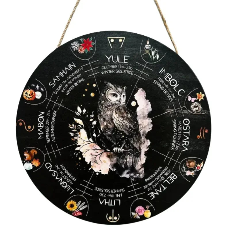 Wheel of The Year Pagan Calendar