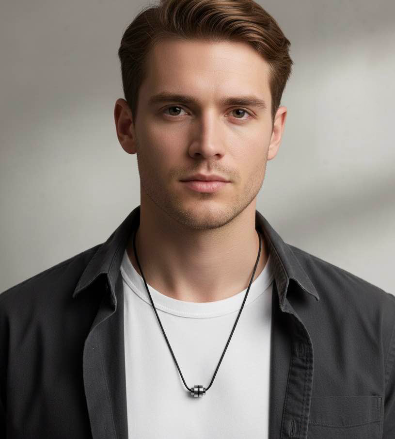 PT303WB B.Tiff Bearing Pendant Necklace by B.Tiff New York