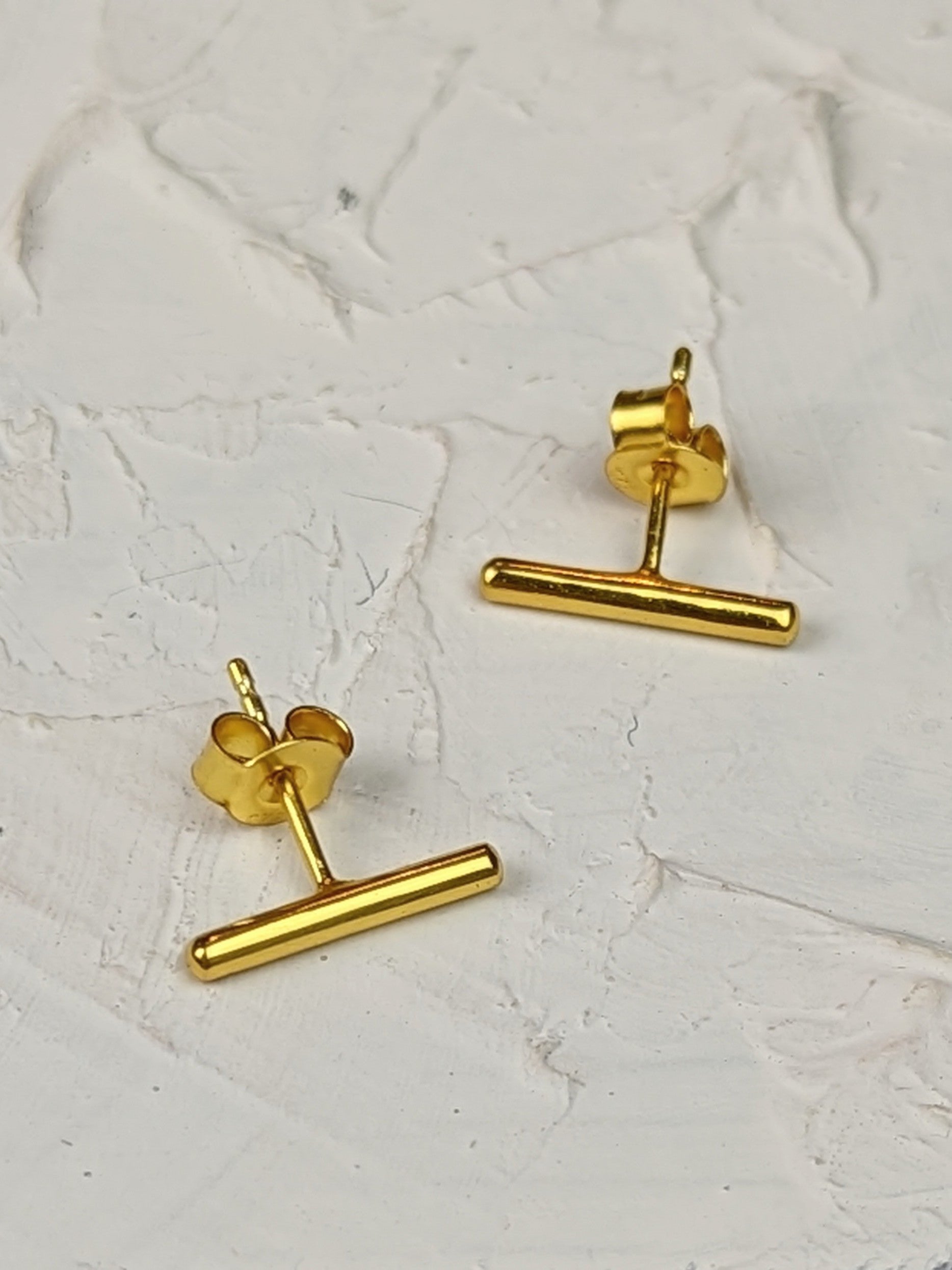 Bar Stud Earrings