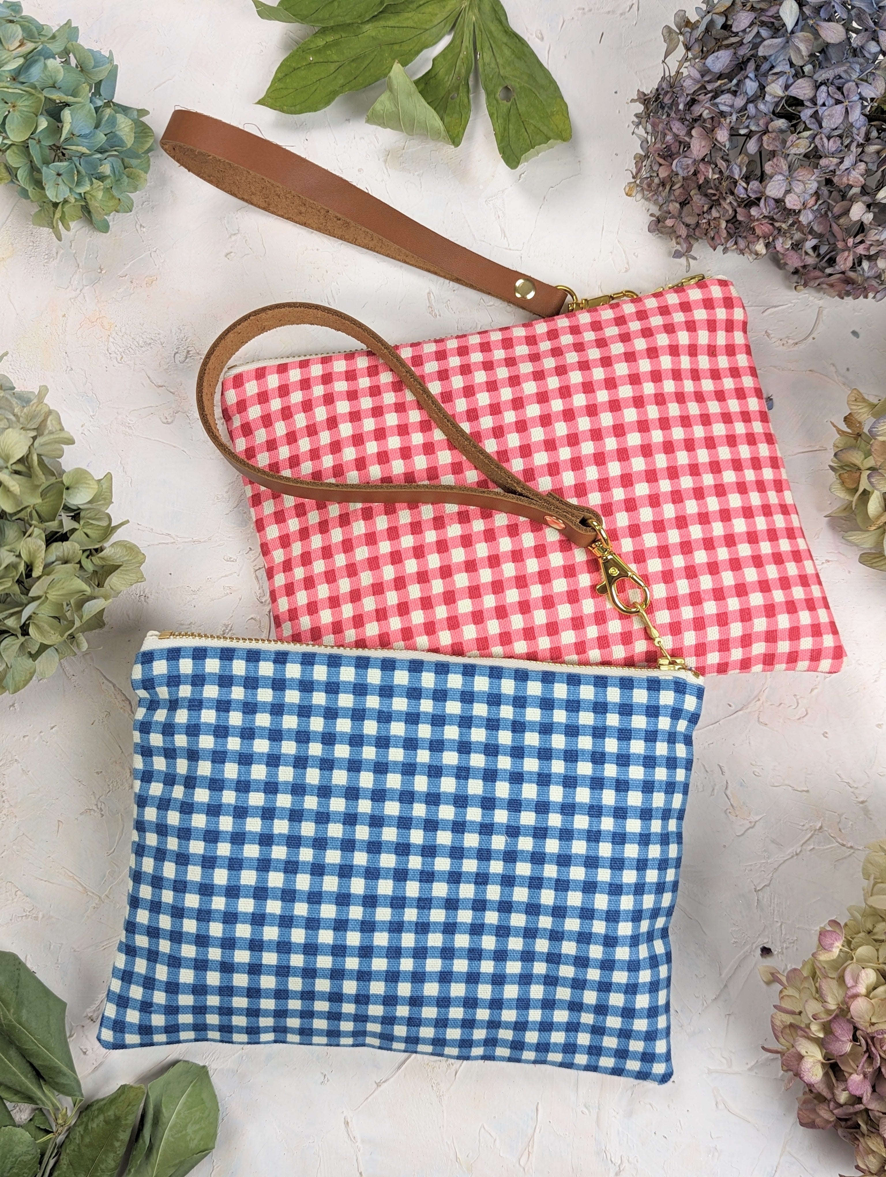 Summer Picnic Wristlet Purse