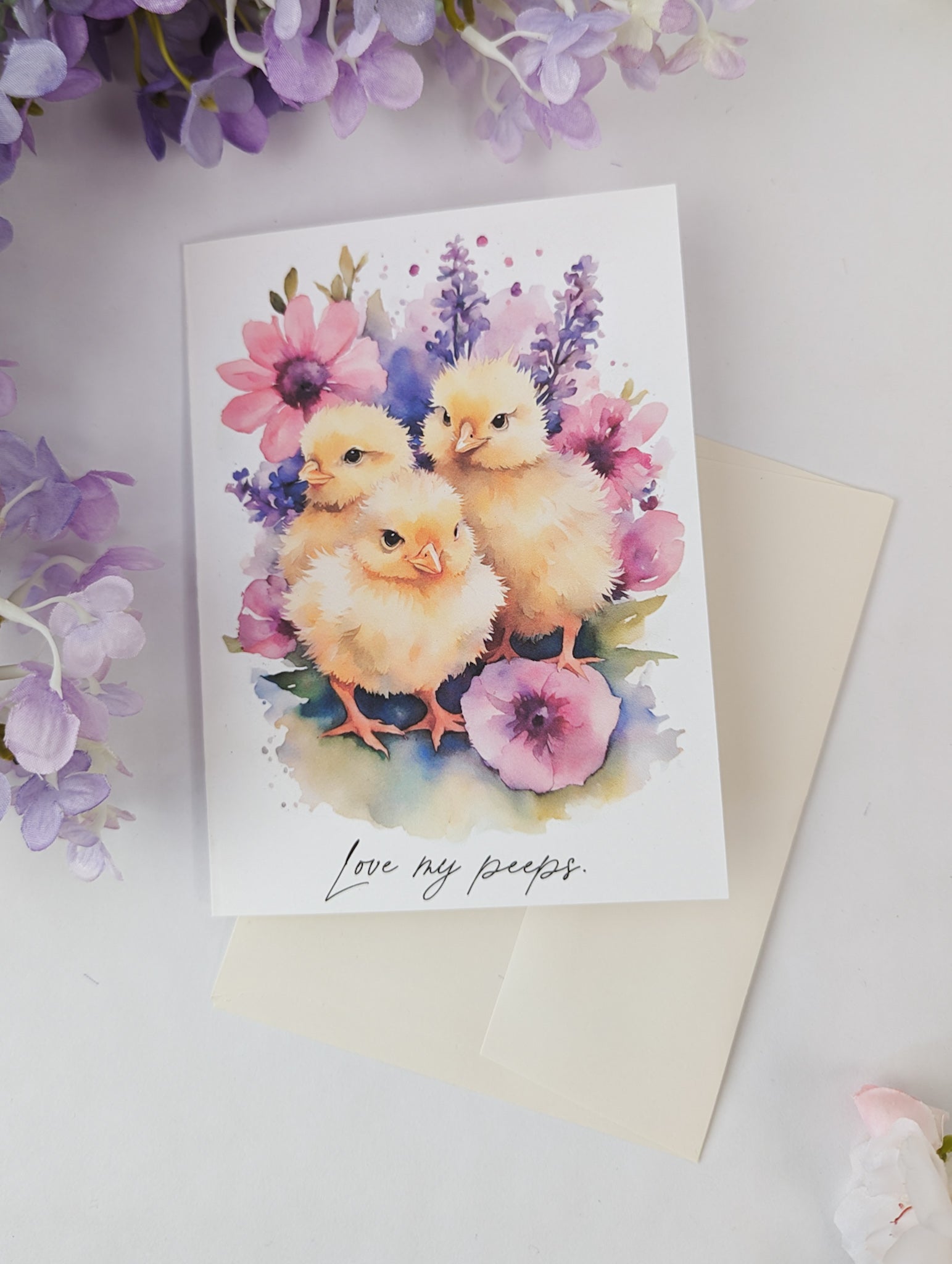 Love My Peeps Easter Card