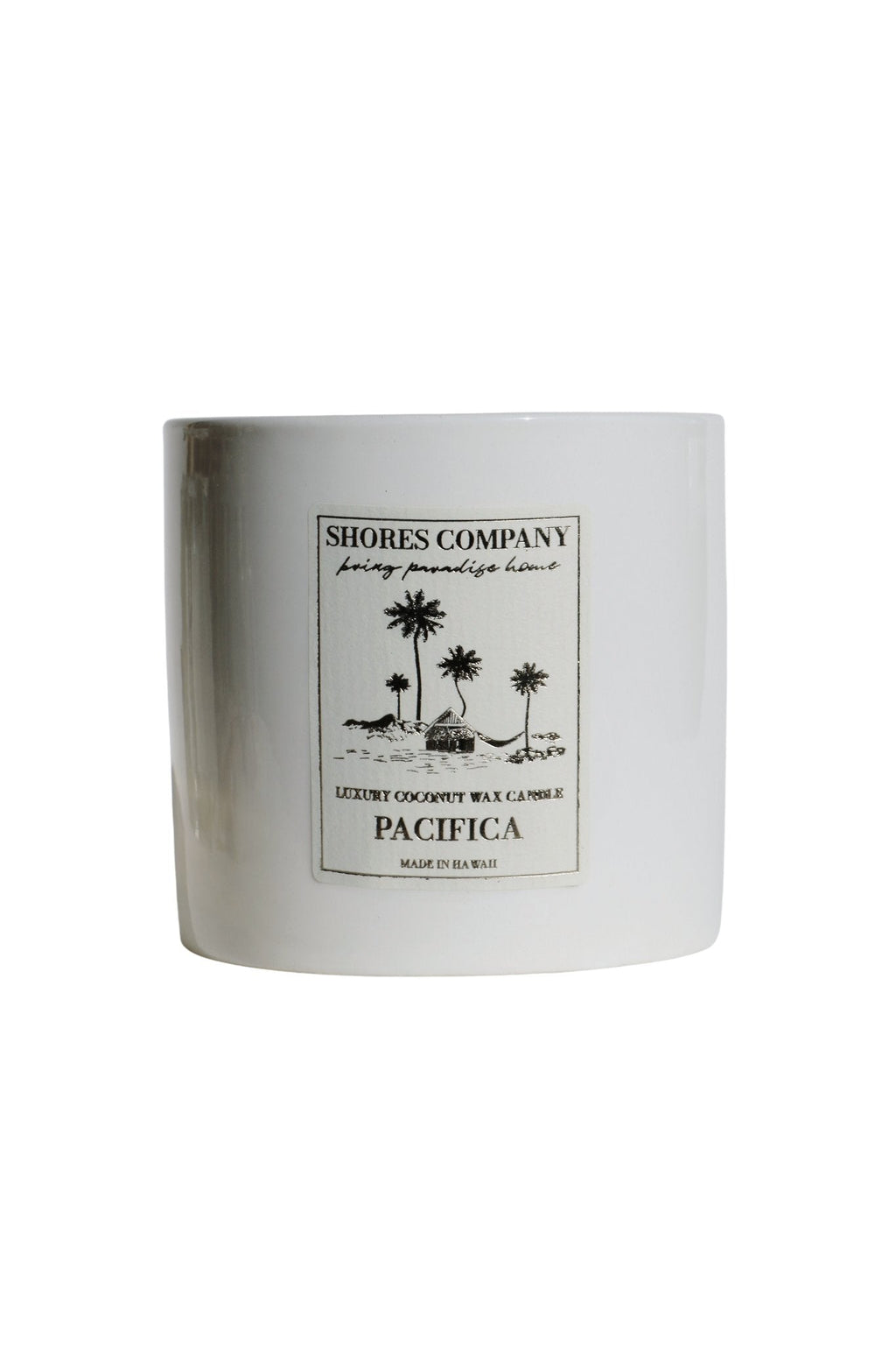 Pacifica Coconut Wax Candle