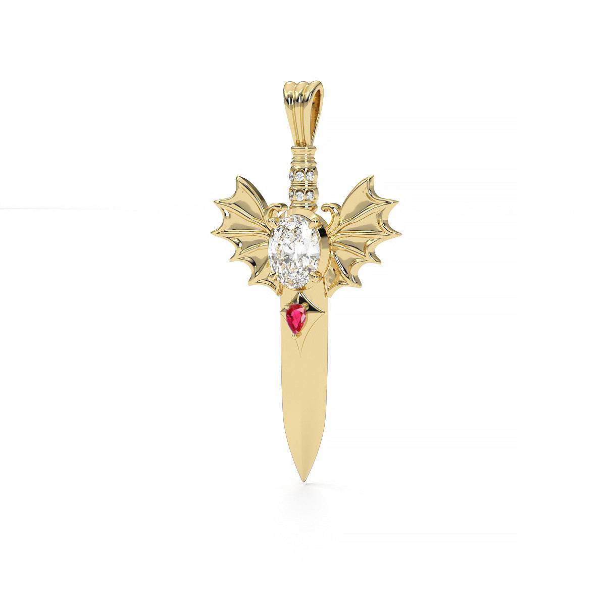 Double Edge Sword Pendant