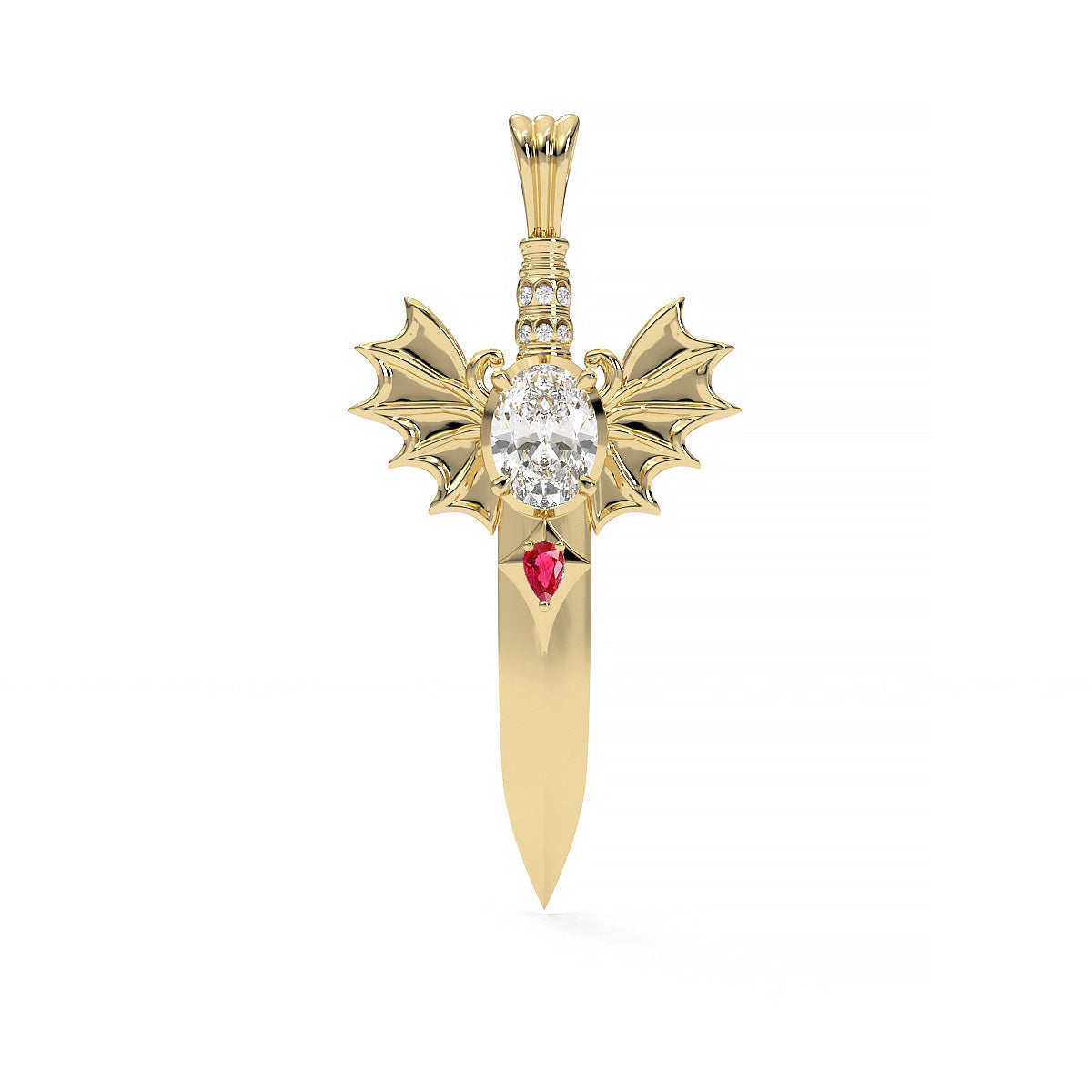 Double Edge Sword Pendant