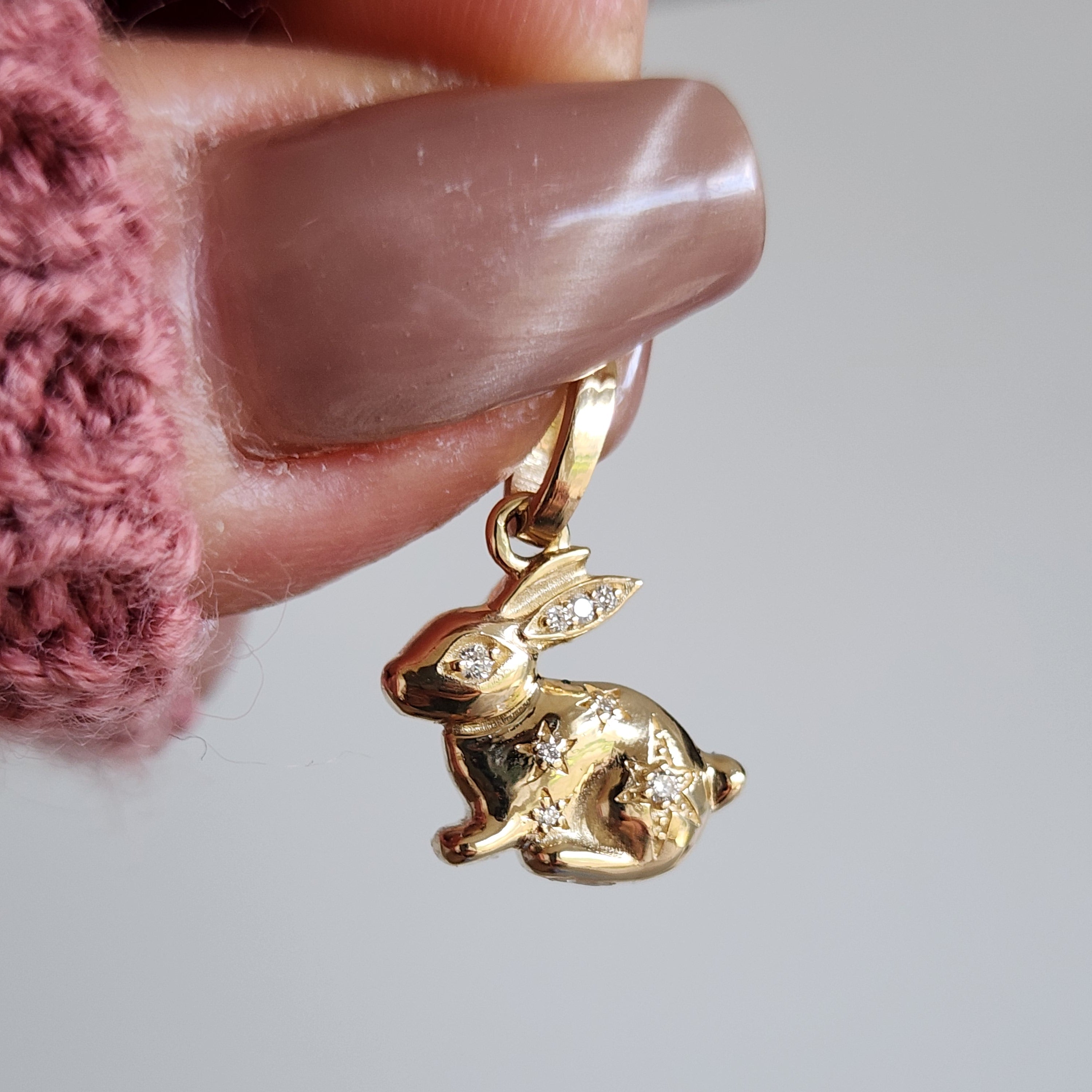 Celestial Bunny Pendant