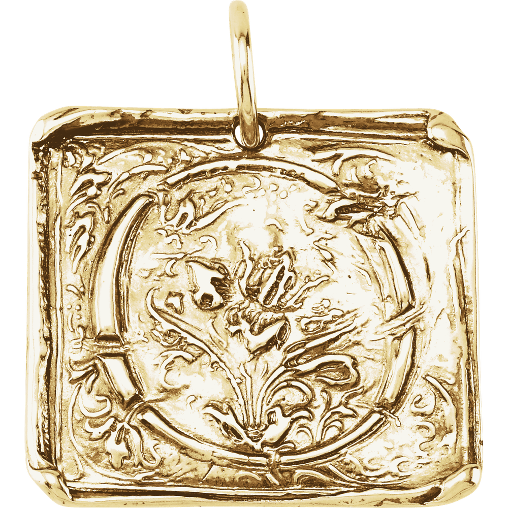 Wax Seal Initial Pendant