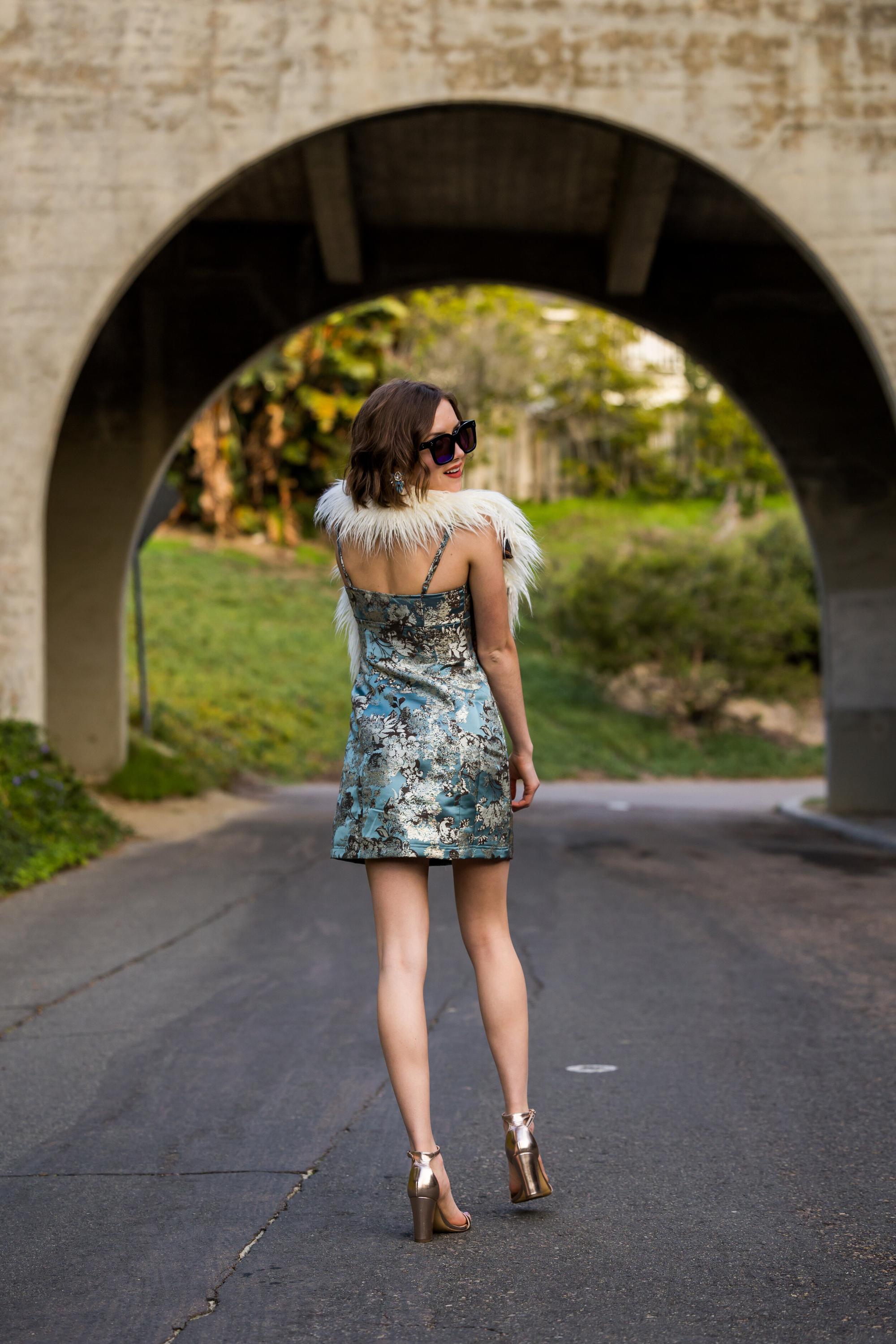 Penny Blanc Faux Fur Collar