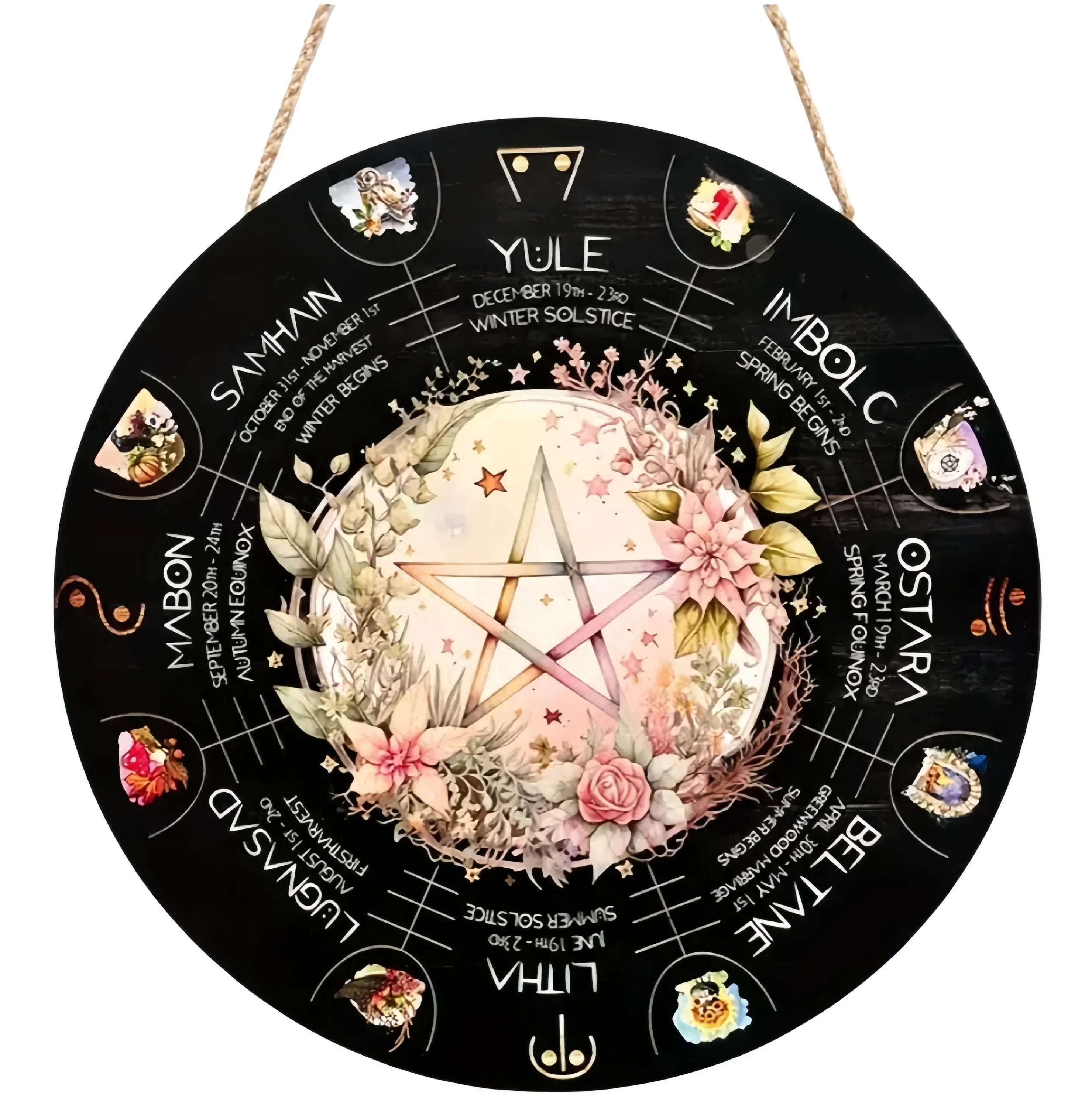 Wheel of The Year Pagan Calendar