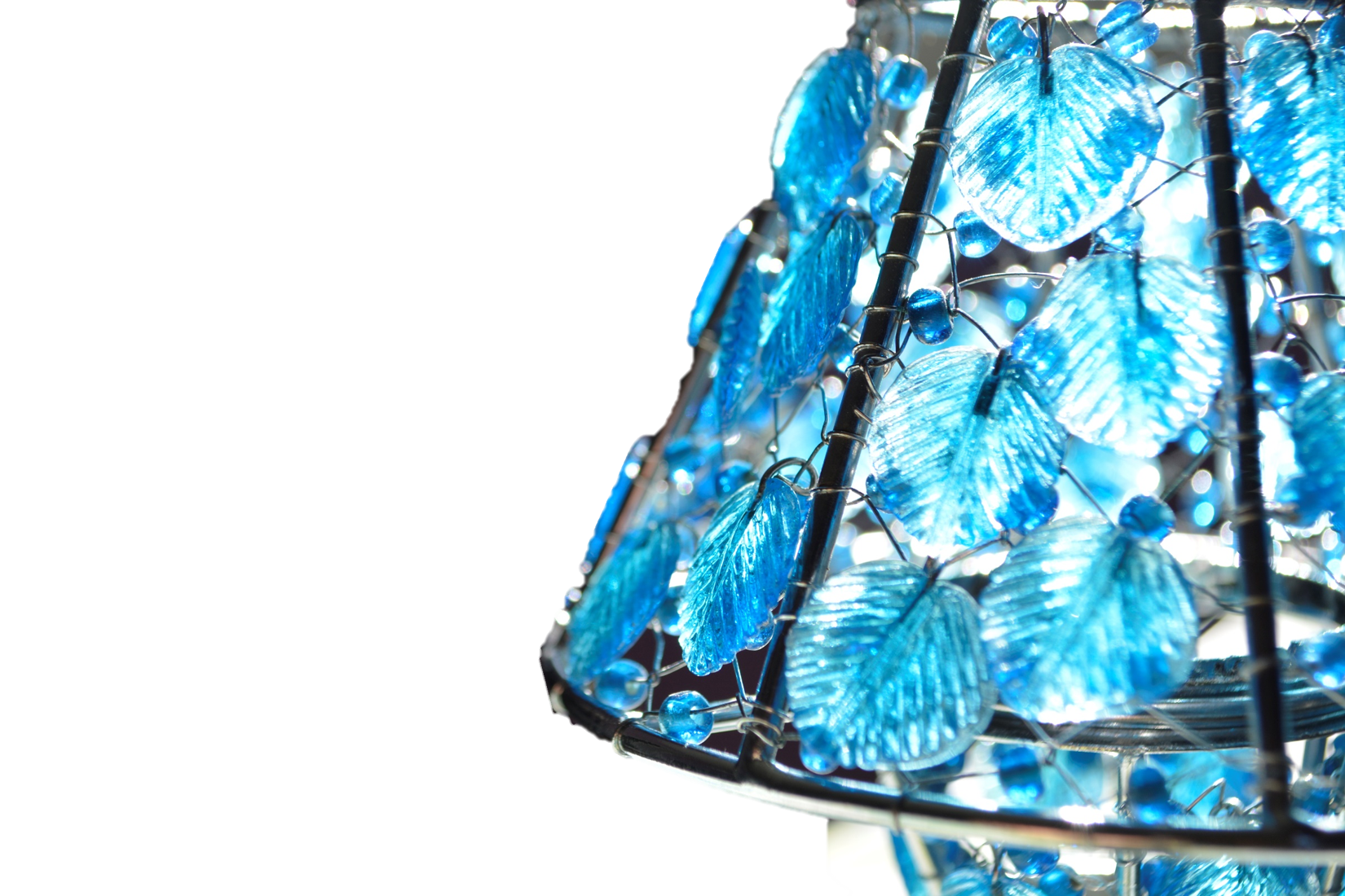 Handmade colored glass Tea Light candle holder by OMSutra