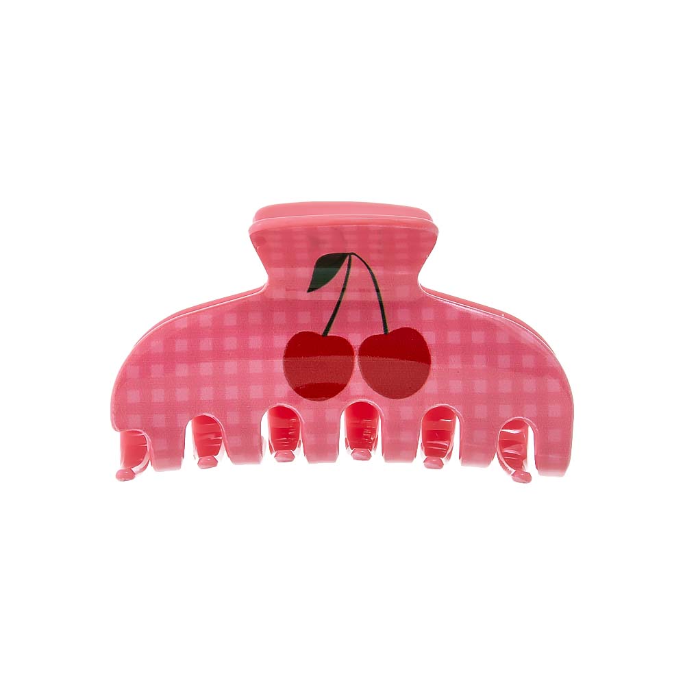 Pink Cherry Pink Hair Claw Clip - Adina's Jewels