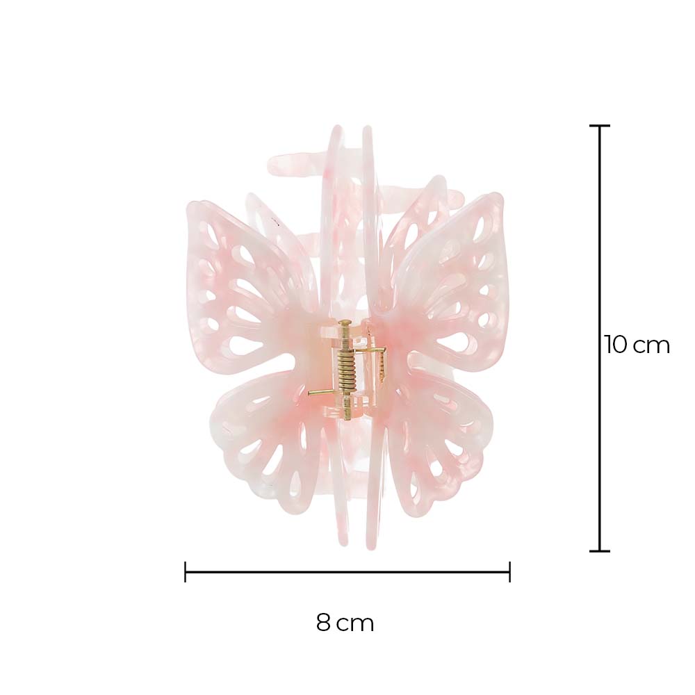 Pretty In Pink Butterfly Claw Clip - Adina's Jewels