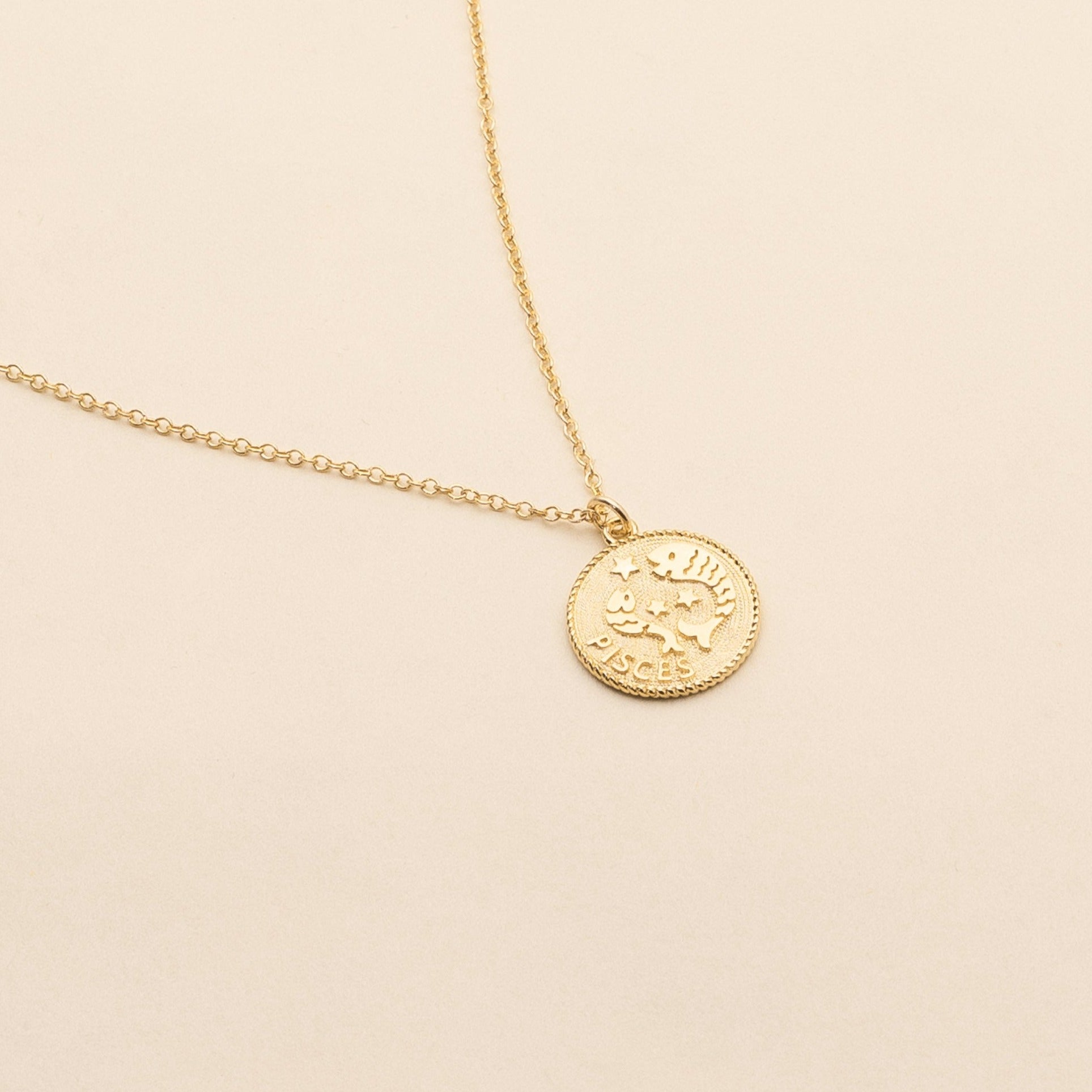 Pisces Zodiac Necklace