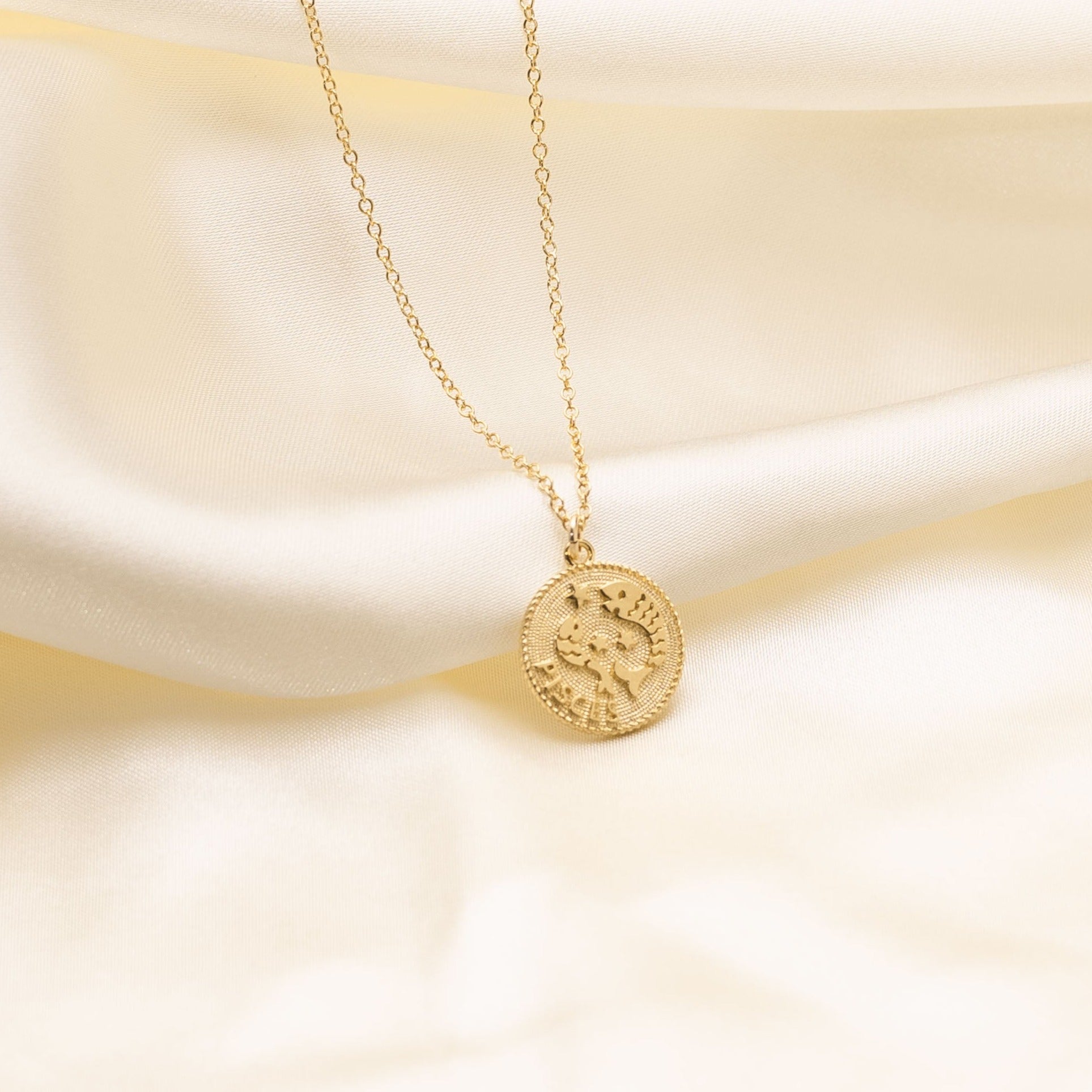 Pisces Zodiac Necklace
